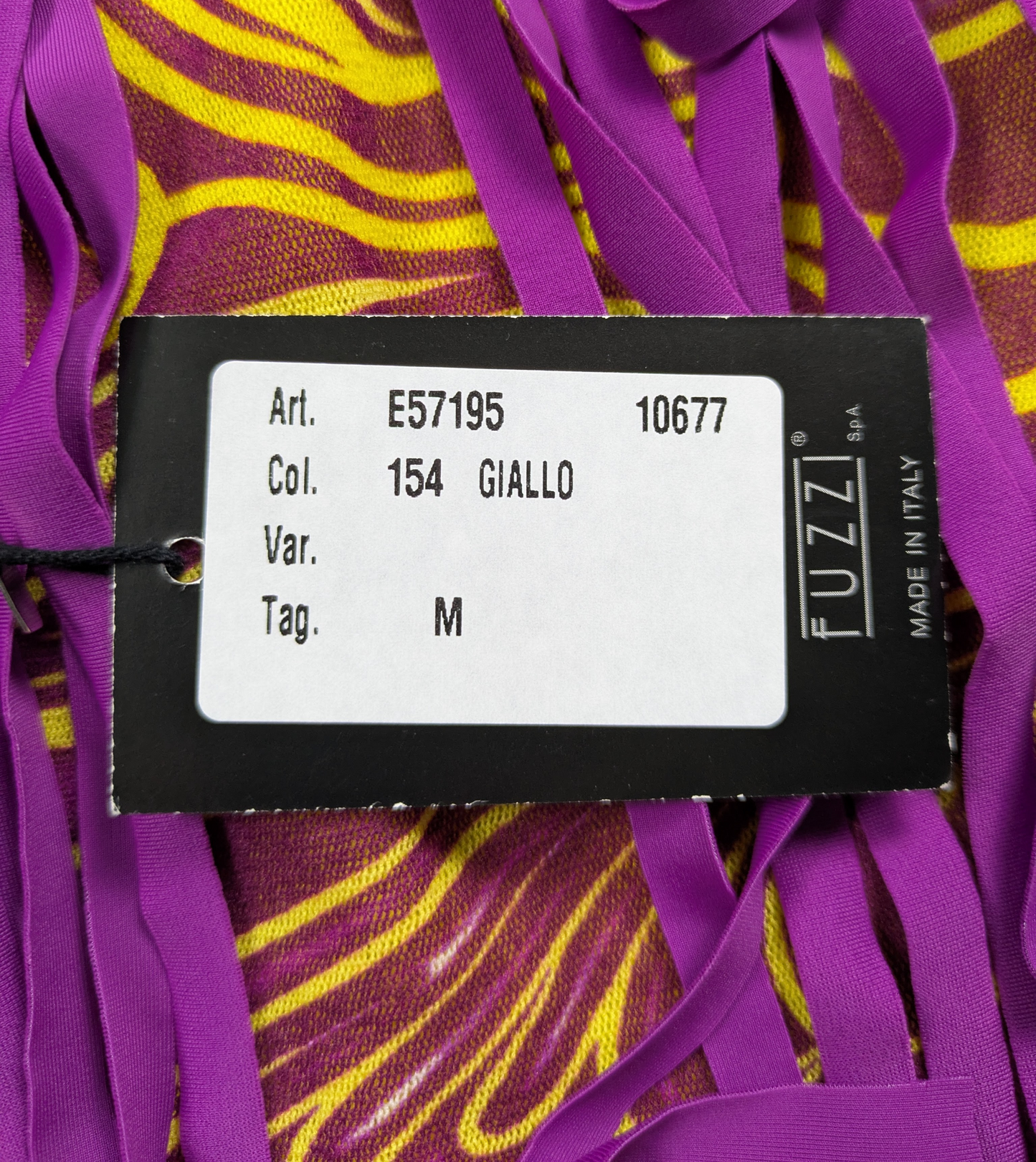 Vintage Jean Paul Gaultier Fuzzi Soleil Festival Skirt Yellow with PurGet ready to strut your stuff in this vintage Jean Paul Gaultier Soleil Festival skirt! With it