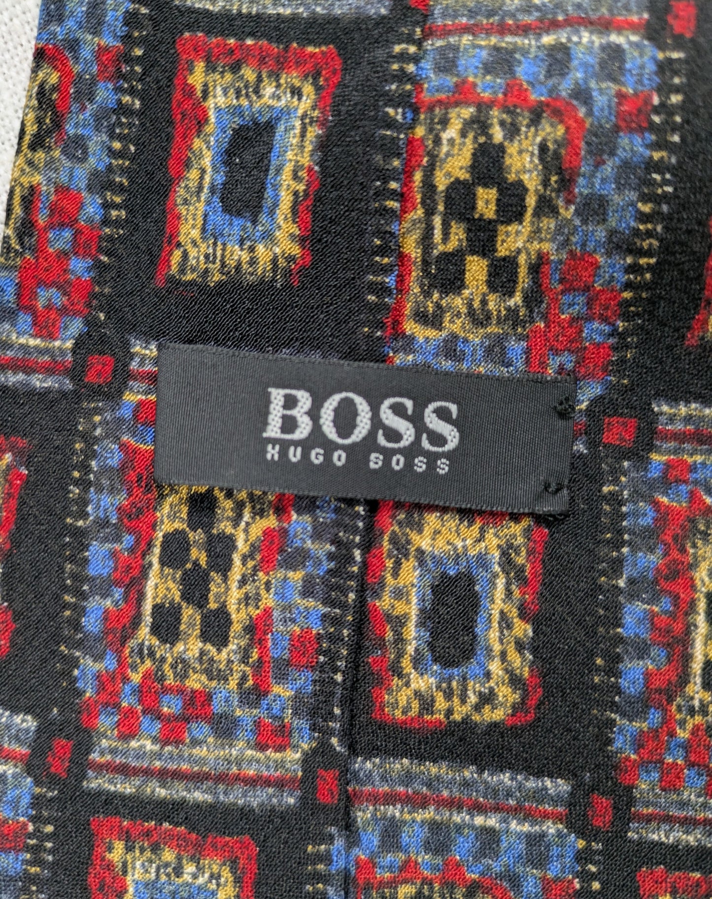 Hugo Boss Silk Pattern Tie
