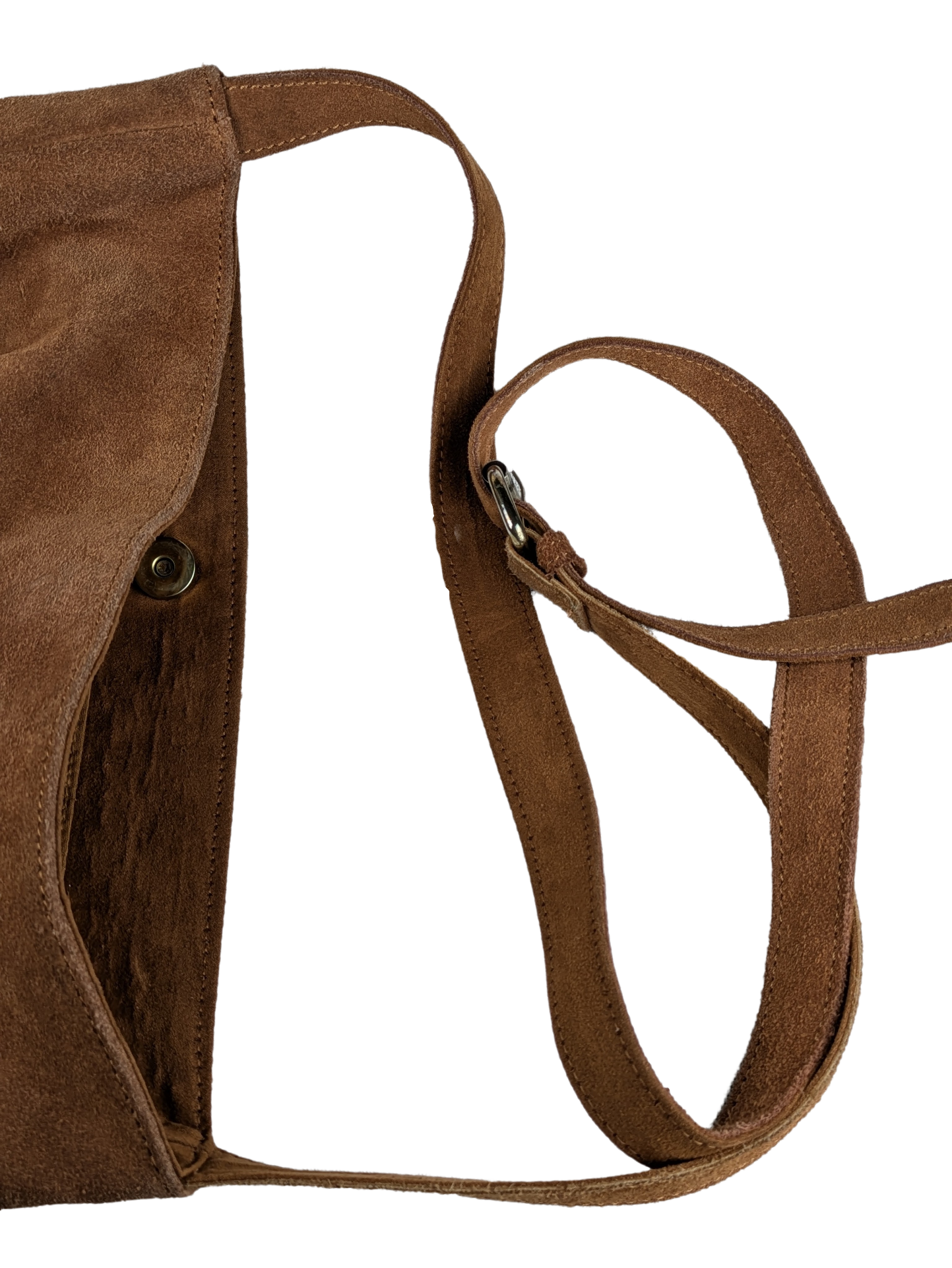 Steve Madden Tan Suede Studded Boho Western Cowgirl Fringed Shoulder B Indulge in the boho-chic style with the Steve Madden Tan Suede Studded Fringed Shoulder Bag. M