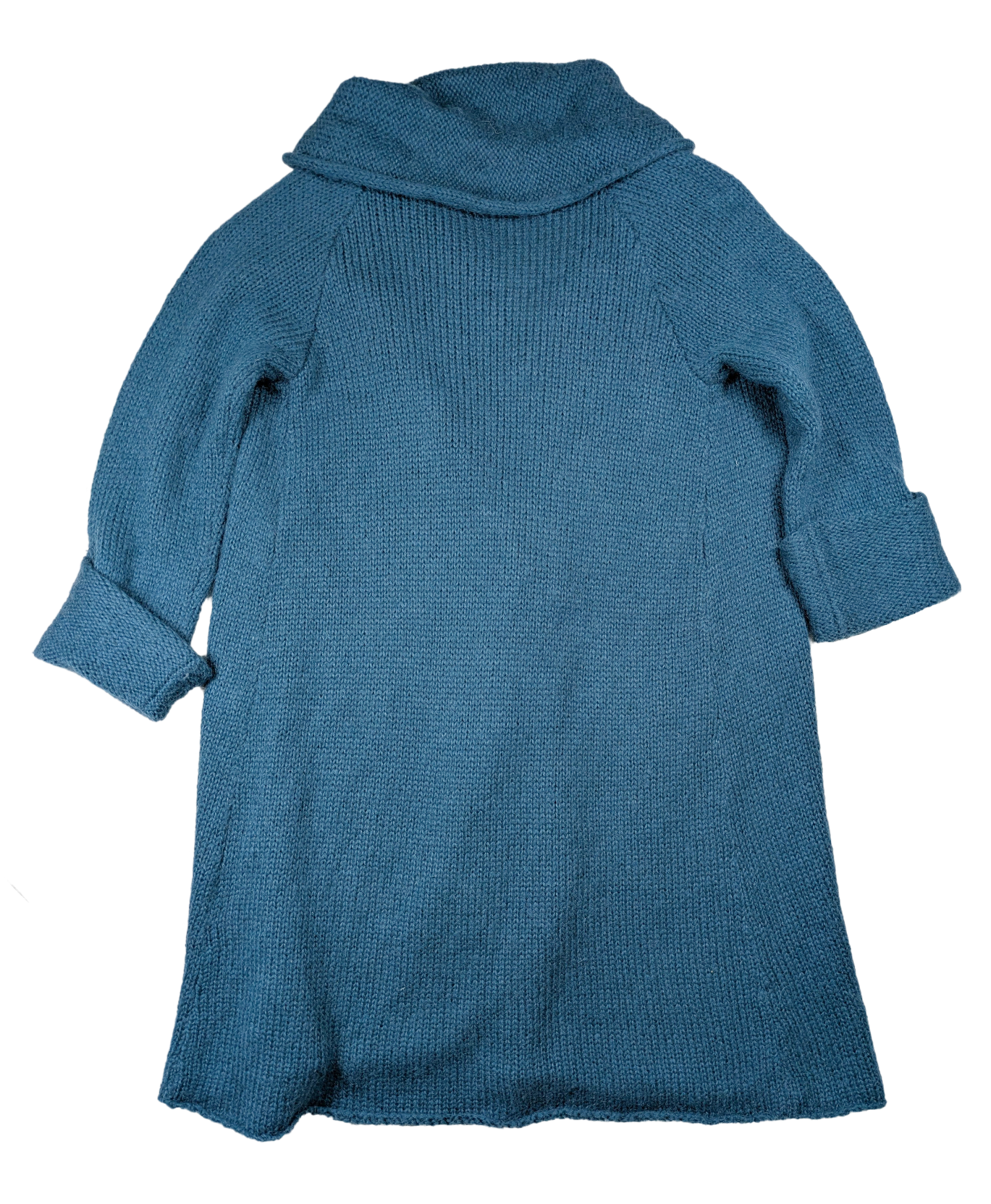 Soft Surroundings Telluride Topper Teal Sweater Coat Size Medium Get cozy and stylish with the Soft Surroundings Telluride Topper Teal Sweater Coat in size Medium. M