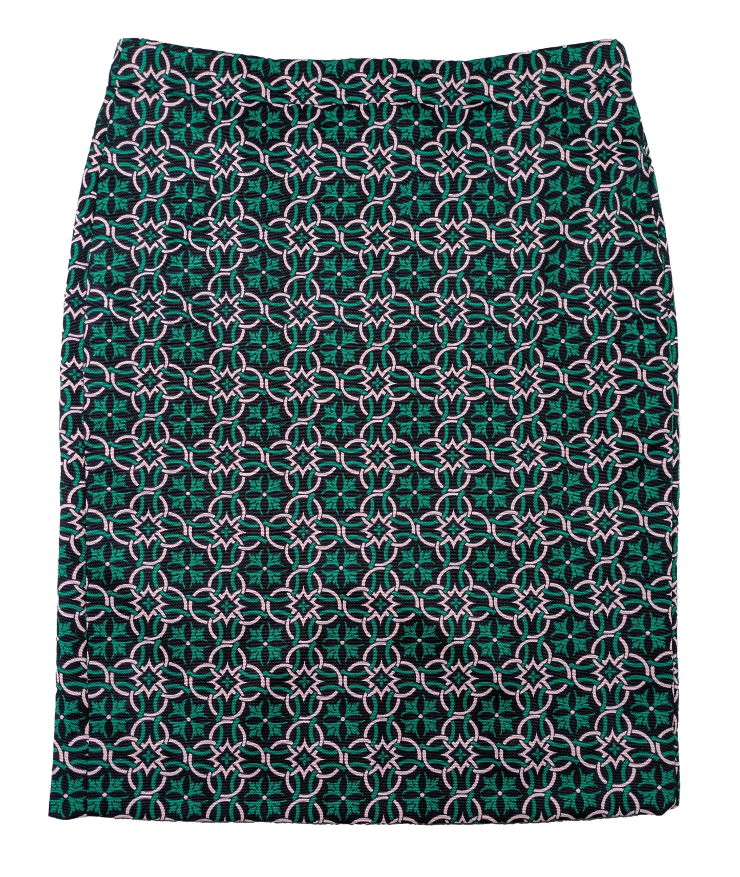 J. Crew Celtic Knot Pencil Skirt Size 8