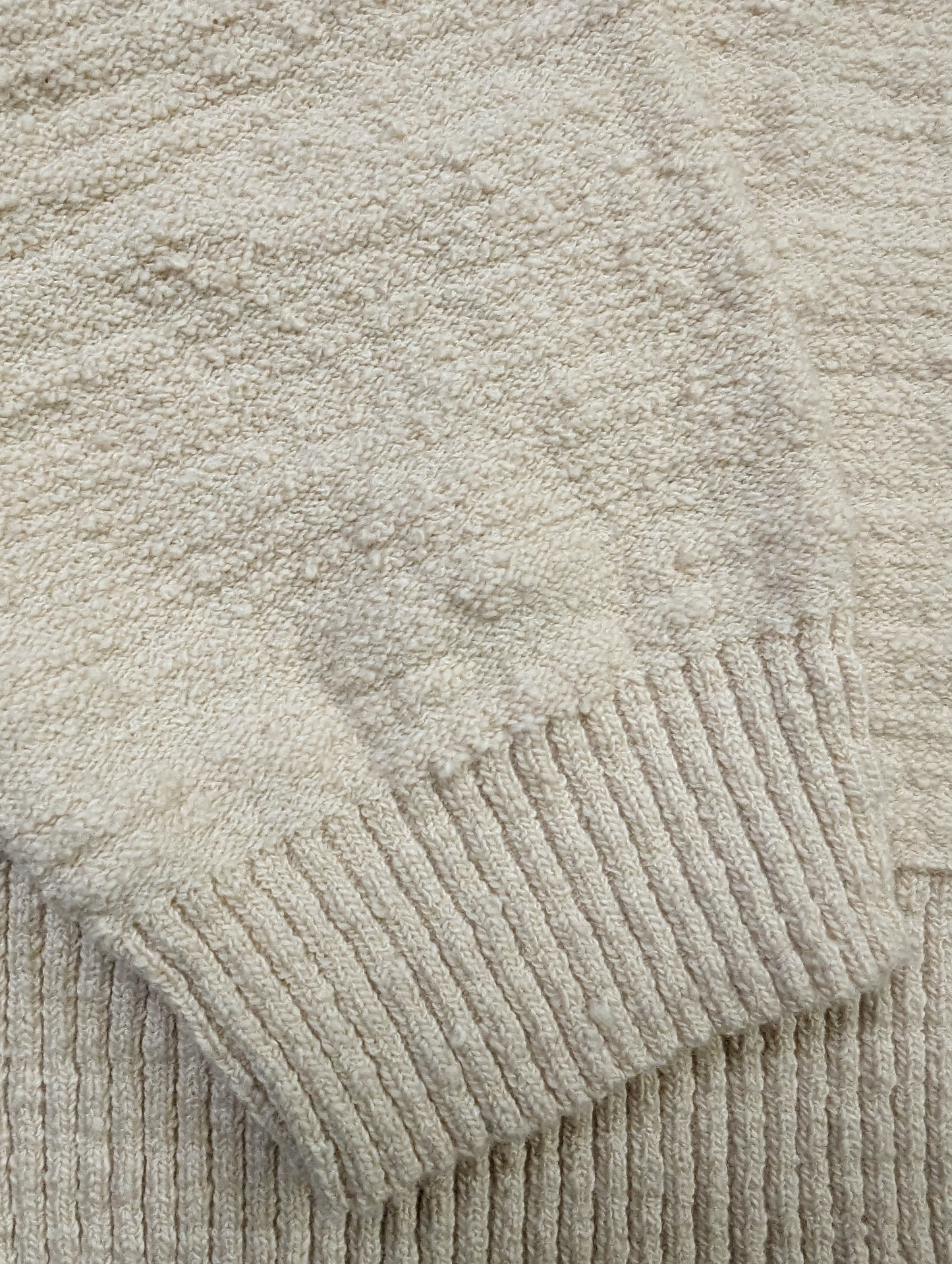 MADEWELL Brampton Crop Cardigan Sweater Ivory Cream Size XS Keep things short and simple this season with this cropped cardigan that doubles as a top. It's easy, box