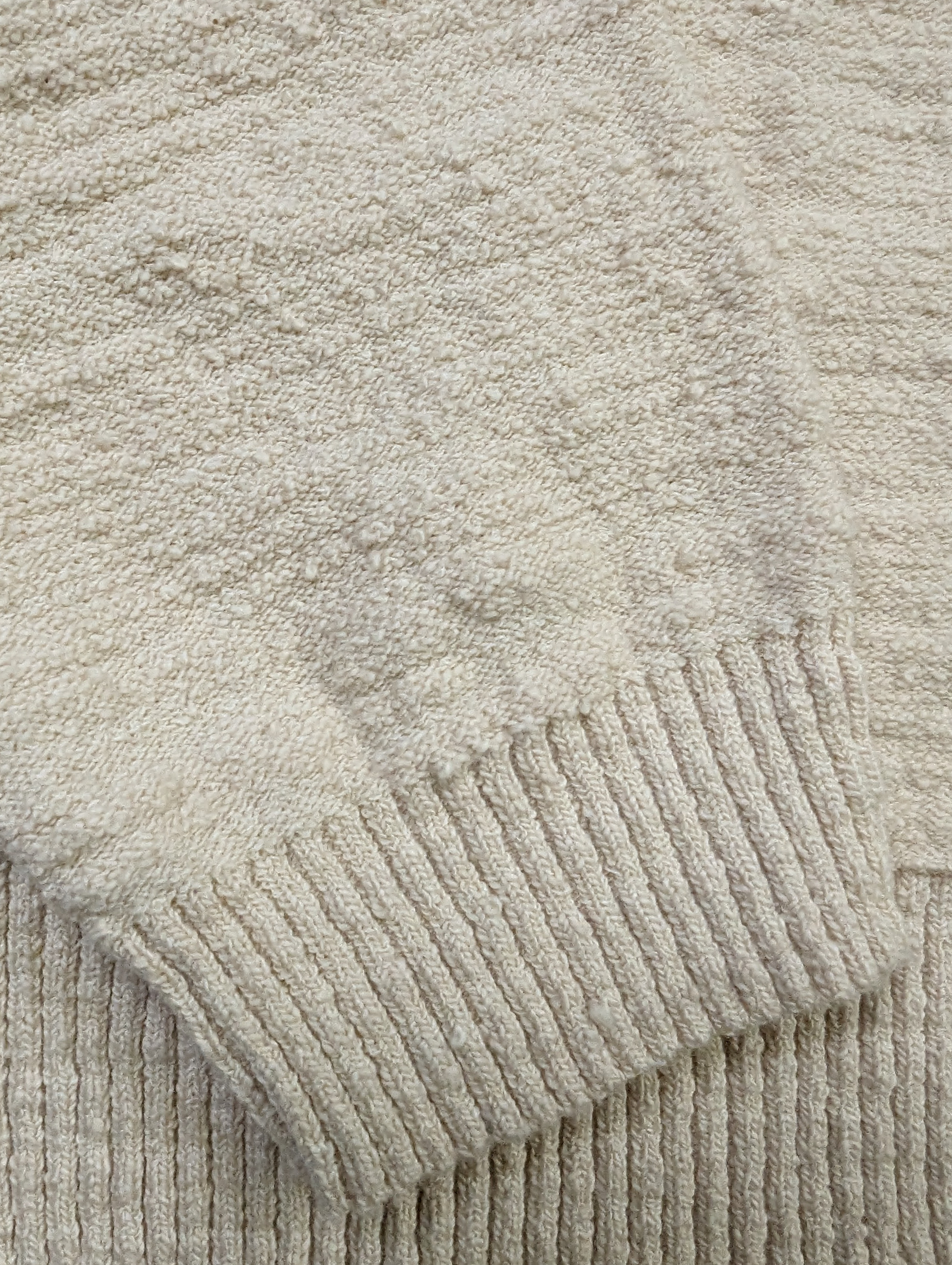 MADEWELL Brampton Crop Cardigan Sweater Ivory Cream Size XS Keep things short and simple this season with this cropped cardigan that doubles as a top. It's easy, box