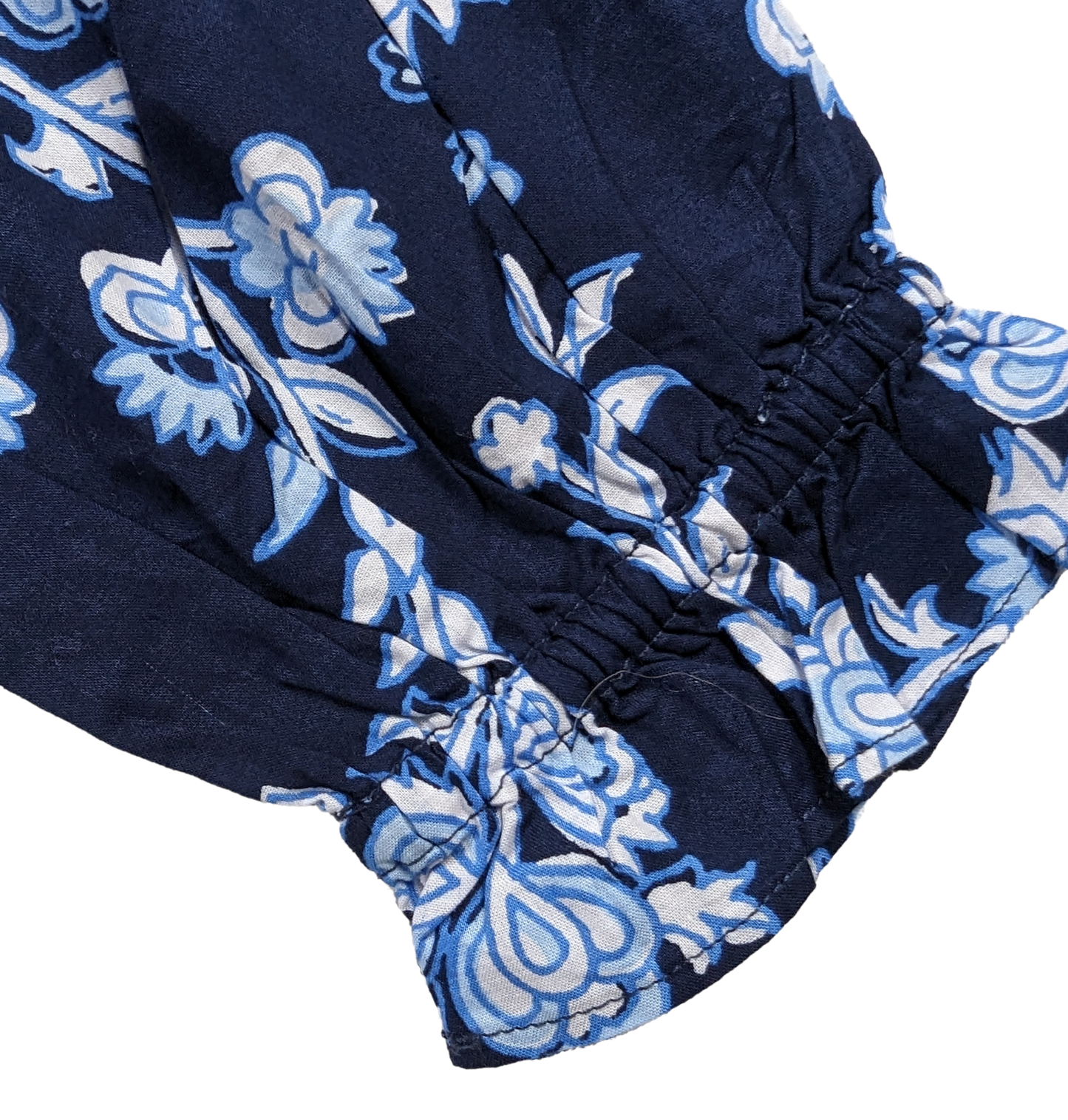 J Crew Navy Floral Smock Neck Long Sleeve Blouse Size PS Elevate your wardrobe with the J Crew Navy Floral Smock Neck Blouse. This long sleeve top features a stylish