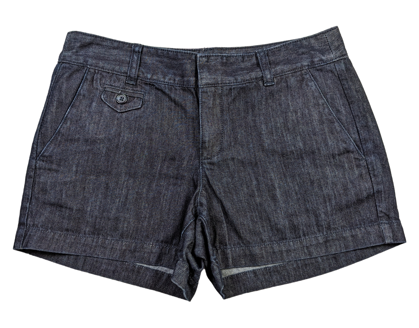 Ann Taylor Loft Dark Denim Shorts Size 2 Get ready for summer with these classic Ann Taylor Loft Dark Denim Shorts! Made with 100% cotton, these shorts are perfect f