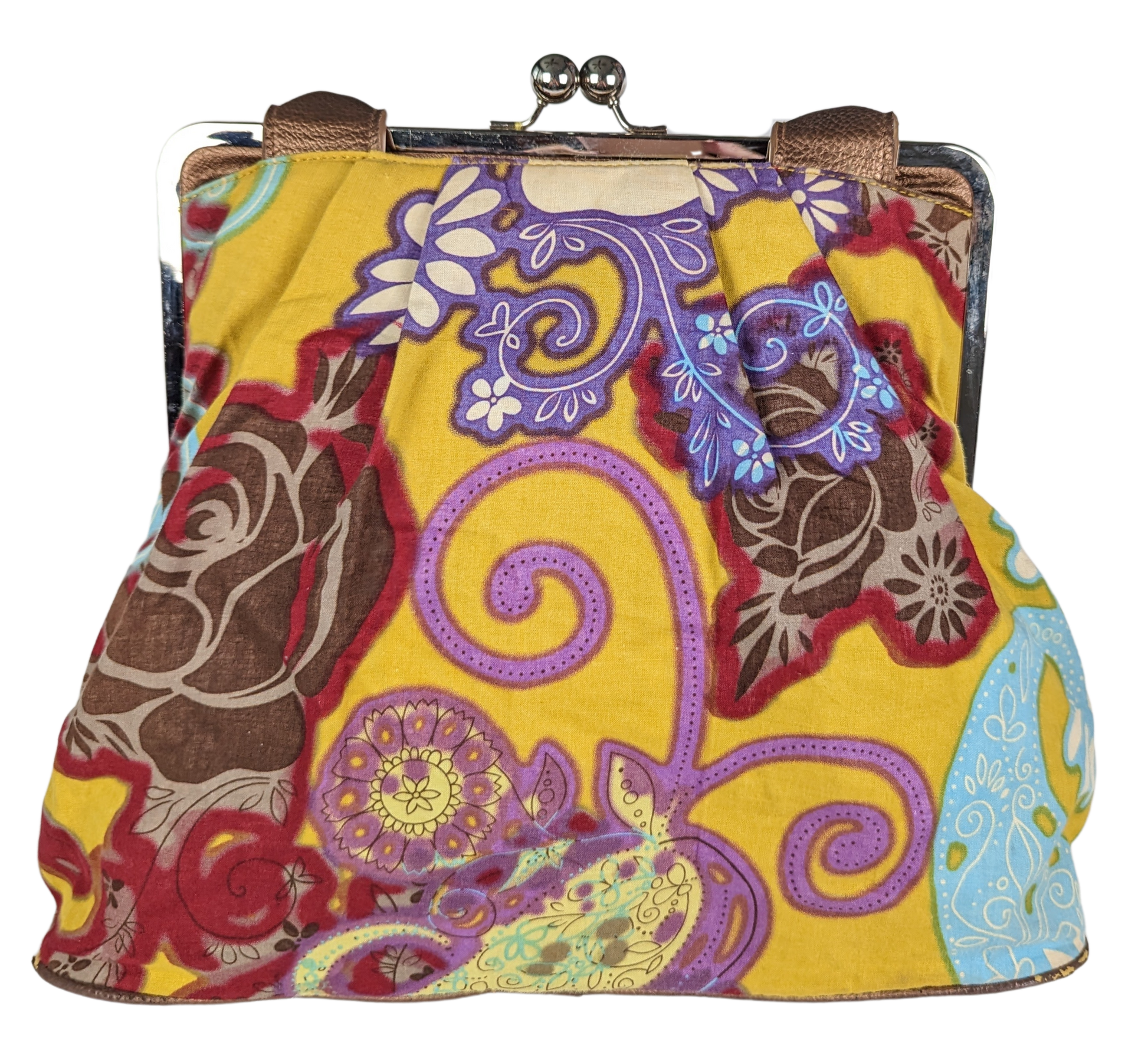 BuenoGorgeous bag with lots of room for all your essentials!  
Measurements:  L - 14"  W - 4 1/2"  H - 12"  Strap - 25"HandbagBueno Embellished HandbagBueno Embellished Handbag
