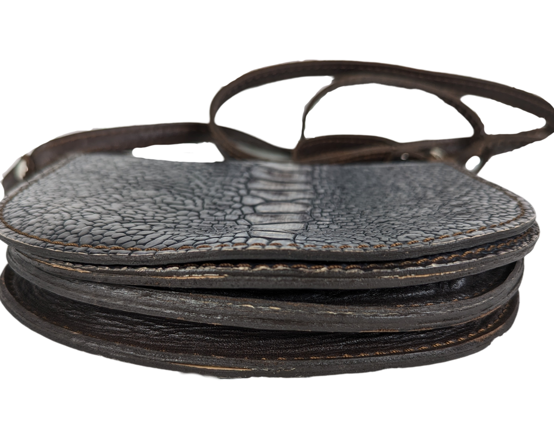 Vin Baker Snake Print Crossbody Bag Gorgeous crossbody, with lots of room for all your goodies!Measurements: L - 7"   W - 1"  H - 5 1/2"  Strap - 51" (+4)HandbagVin Baker Snake Print Crossbody BagVin Baker Snake Print Crossbody Bag