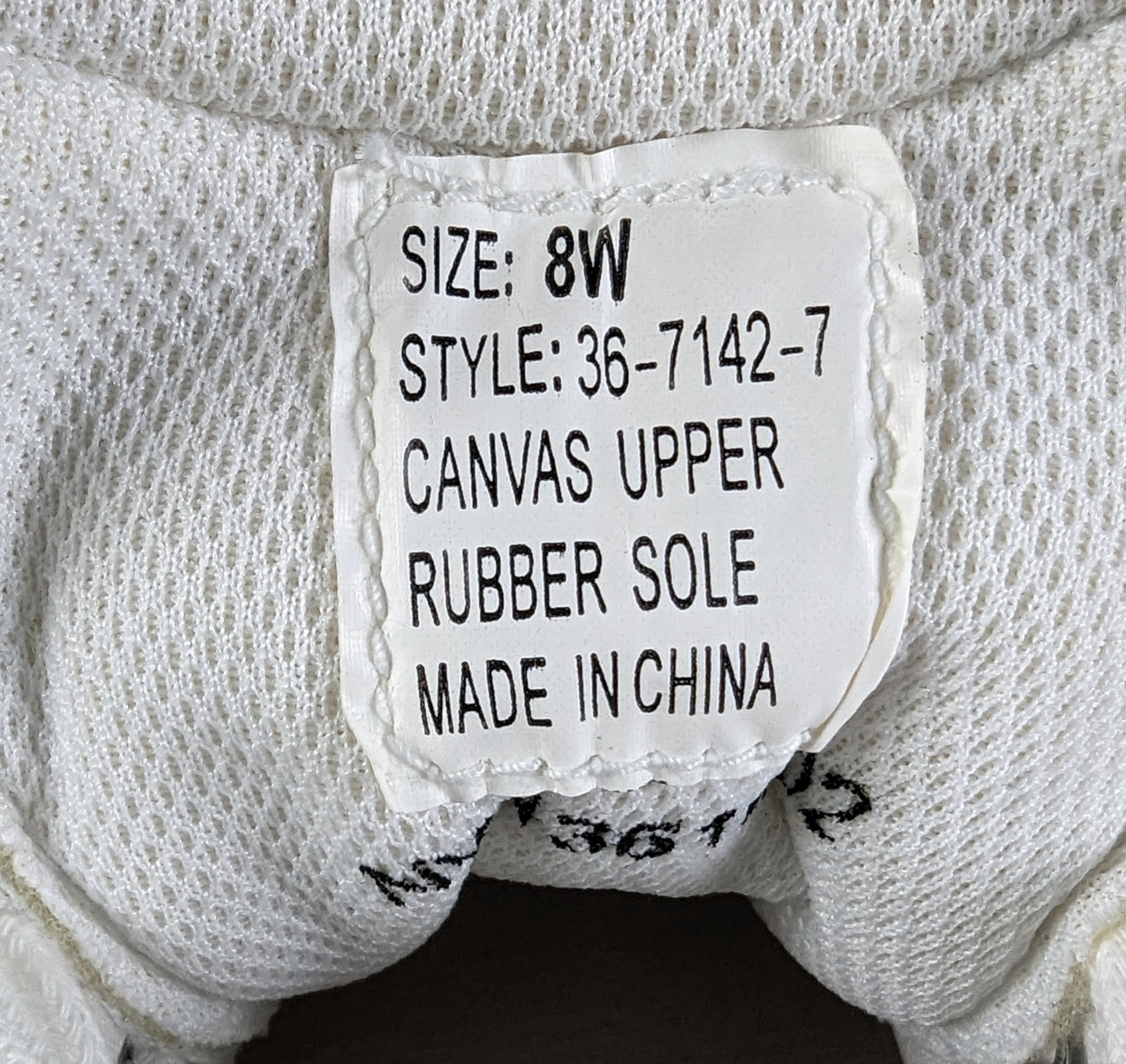 Totes Sport White Sneakers Size 8W Elevate your style and comfort with Totes Sport White Sneakers. Designed with a canvas upper and rubber sole, these sneakers provi