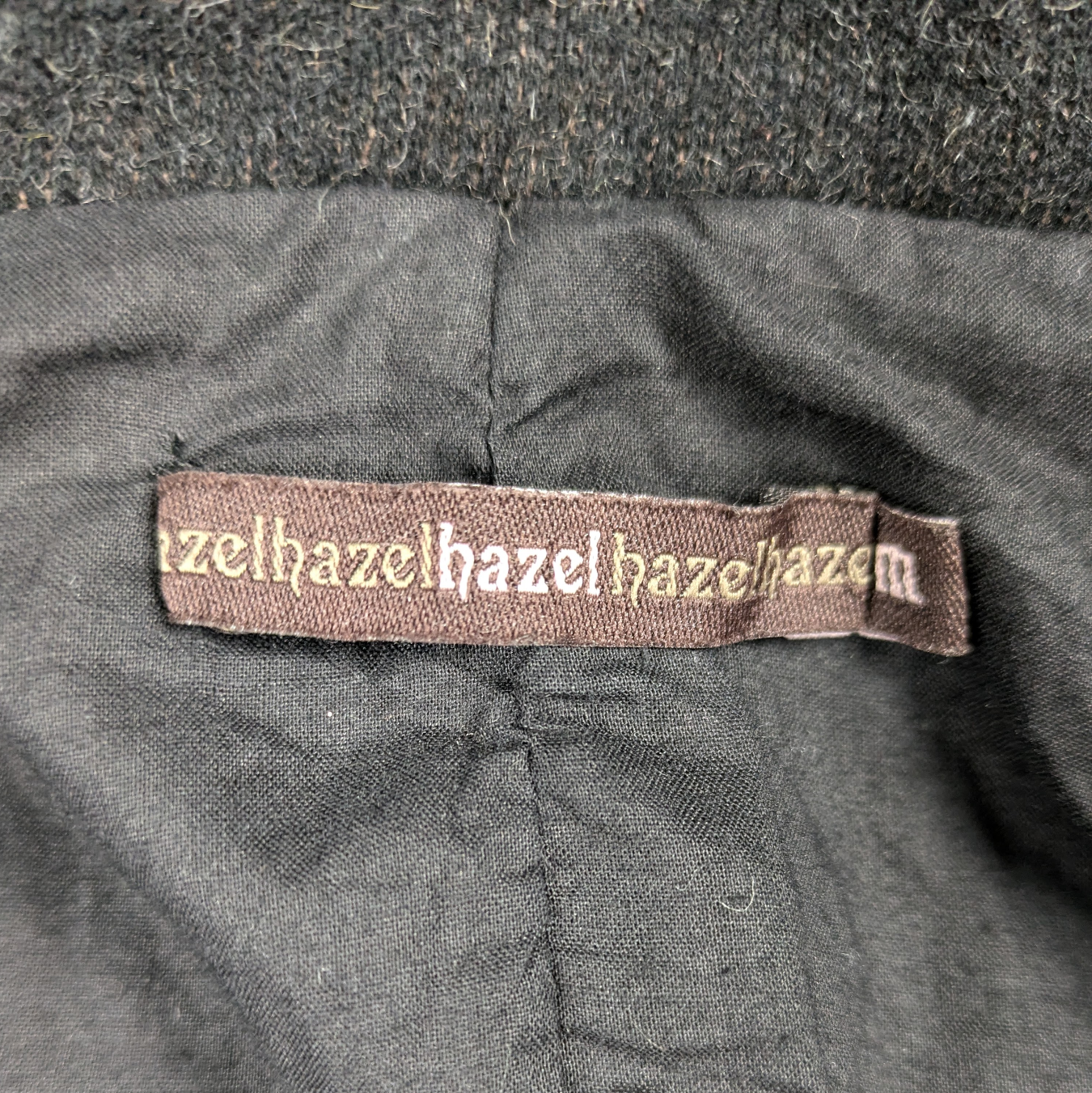 Hazel by Anthropologie Wool Blend Embellished Cropped Blazer Size M Get ready to add some quirky charm to your wardrobe with the Hazel wool cropped blazer from Anthr