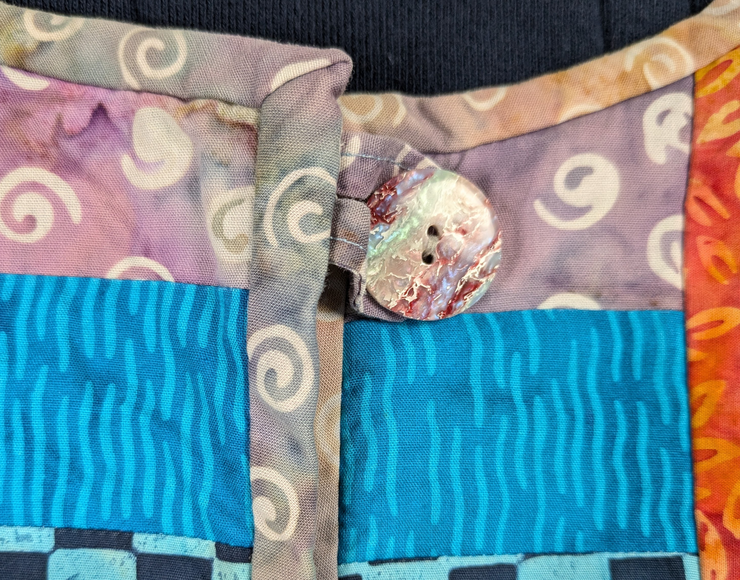 Handmade Colorful Quilted Jacket cottagecore Get cozy and stylish with our Handmade Quilted Jacket! It is lovingly handmade for a unique character, perfect for addin