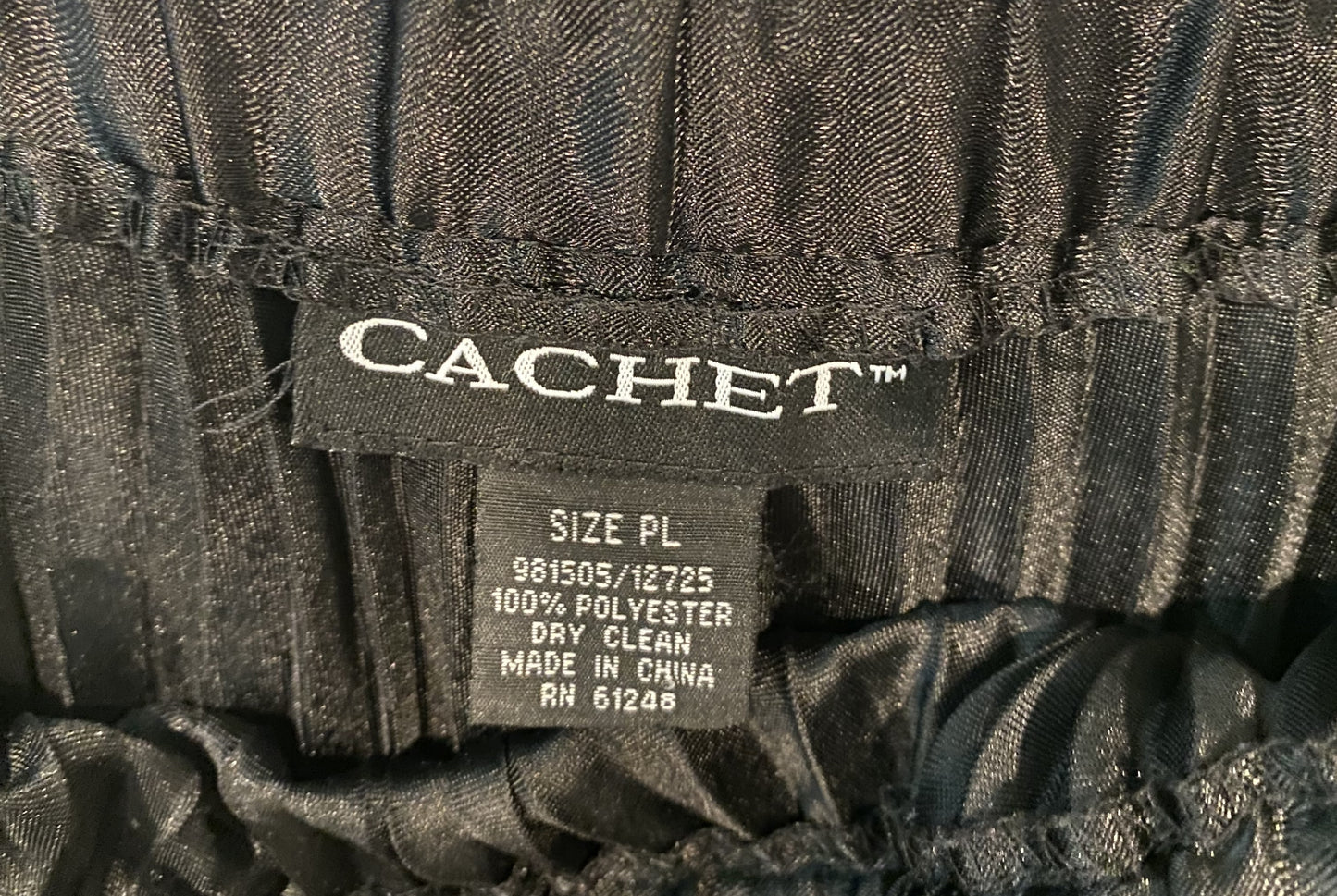 CachetThis Cachet long multi pleated black skirt is sure to turn heads. Crafted with a silky fabric, this black skirt features pleats with a stand out pattern at the bottoSkirtsCachet Long Multi Pleated Black SkirtCachet Long Multi Pleated Black Skirt