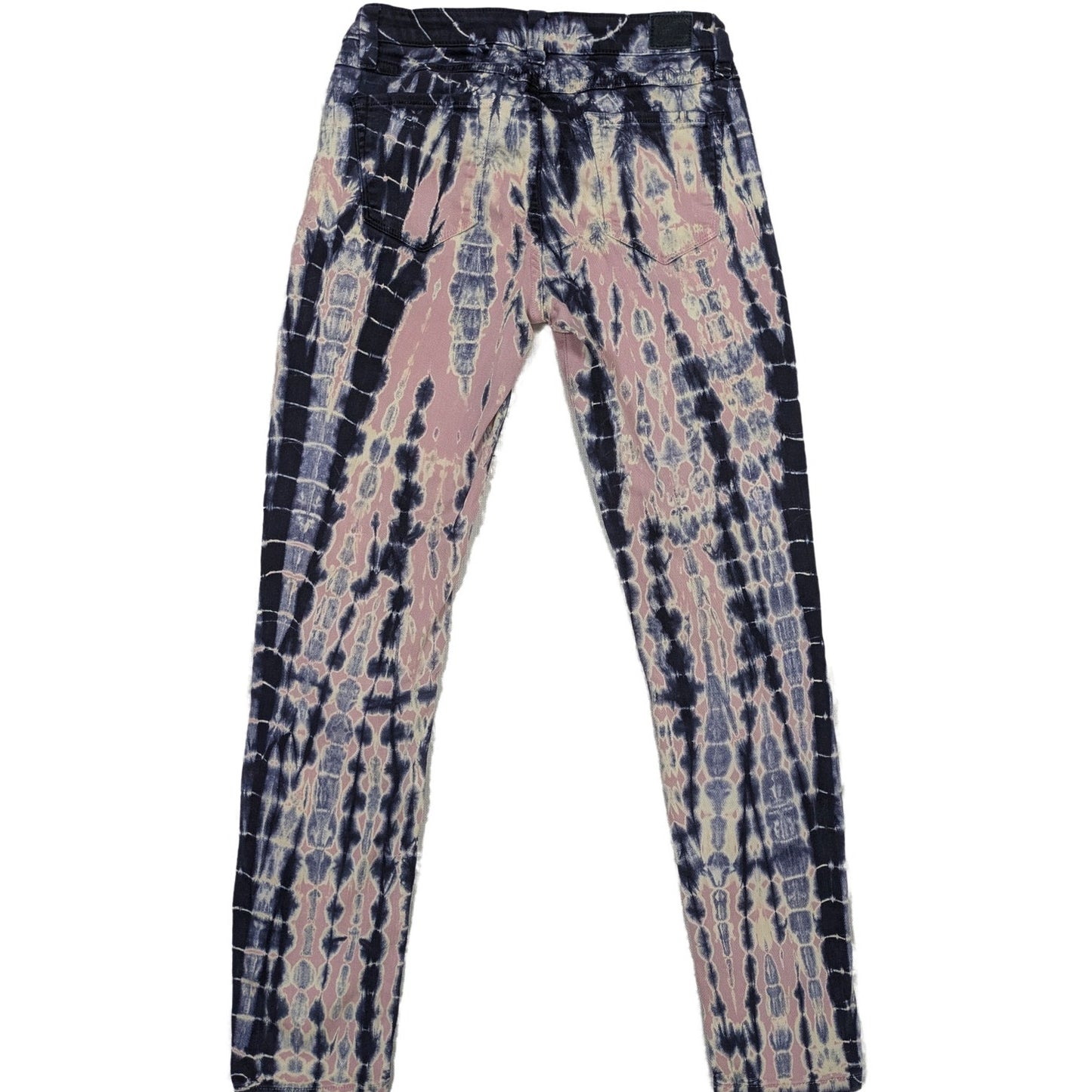 Guess Brittney Skinny Ankle Tie Dyed Jeans Size 27