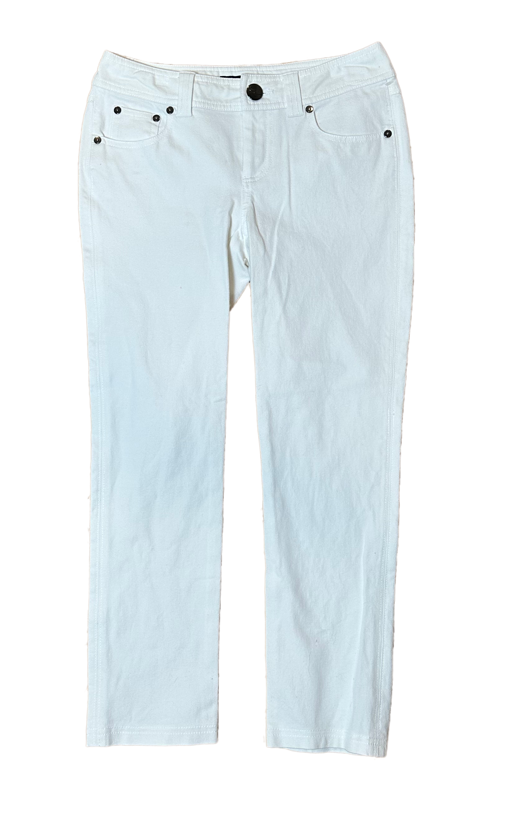 INC These INC White Denim Capris offer a timeless look, and will be your go-to when you’re looking to add some extra style to your wardrobe. Plus, petite sizes mean you JeansINC White Denim CaprisWhite Denim Capris