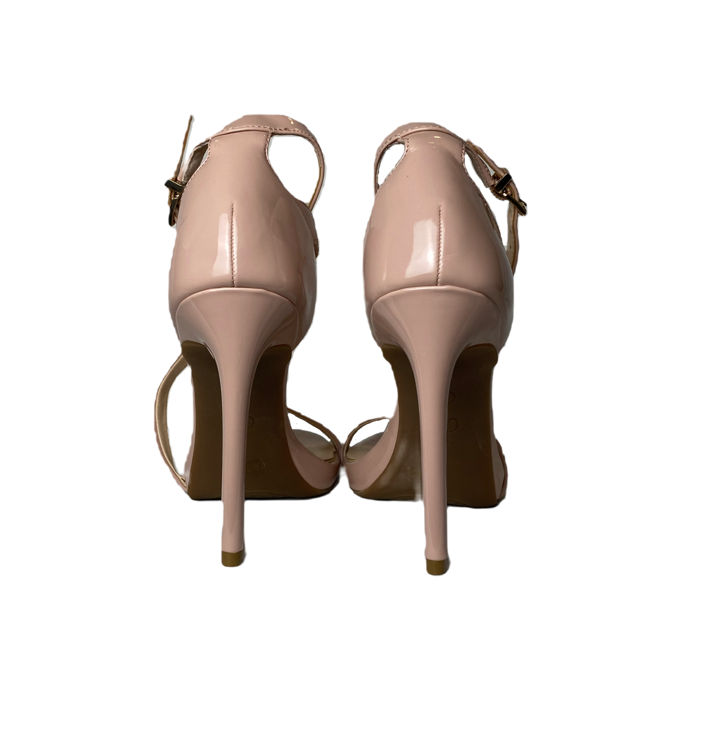 Jessica Simpson Rayli Blush Strappy Heels size 7.5 NWOB