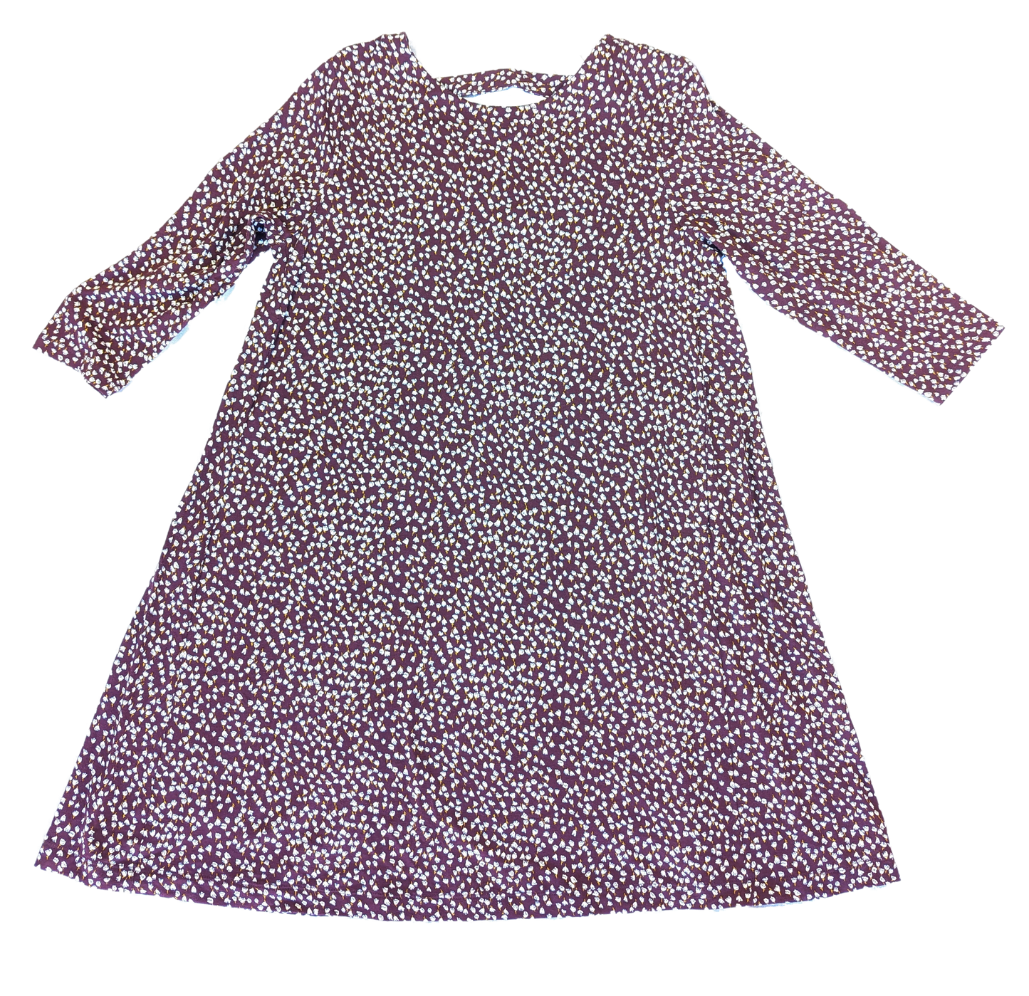 LoftLoft 
Welcome effortless style and soft comfort to your wardrobe with this NWT Loft knit swing dress! Featuring a subtle floral print, this burgundy dress is built tDressesLoft Knit Swing Dress - NWTLoft Knit Swing Dress - NWT