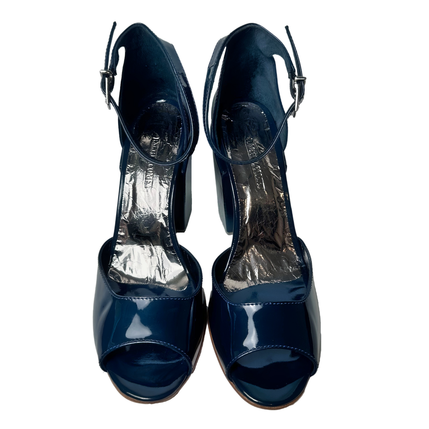Rachel Comey Teal Patent Leather Coppa Block Heel - EUC size 9.5 Take a stylish step forward in the Rachel Comey Teal Paten Leather Coppa Block Heels. The dark teal