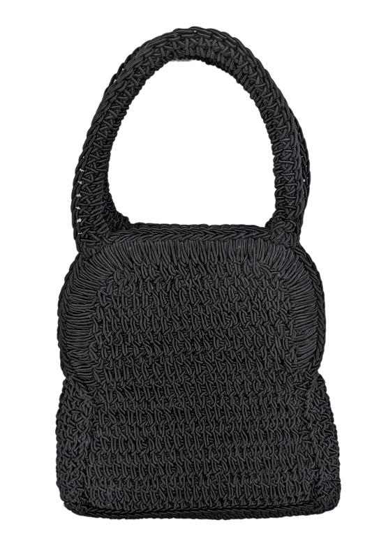 Vintage Rodana Ltd. Crochet Handbag – Handmade Retro Crochet Purse with Timeless Design