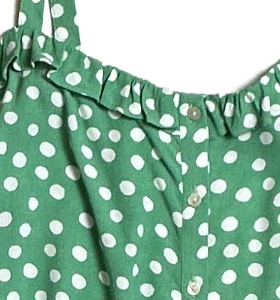 Loft Green & White Polka Dot Spaghetti Strap Top - NWT size XL Add some fun to your wardrobe with this Loft Green & White Polka Dot Top. Flowy and flirty with spaghe