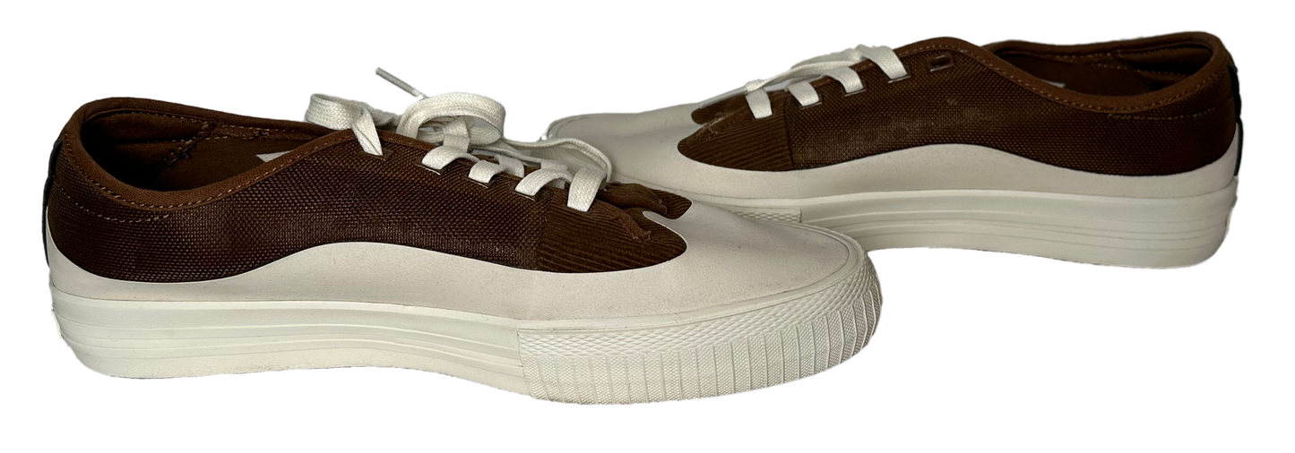 Globe Gillette Ginger Brown Corduroy Skate Shoe Size 10