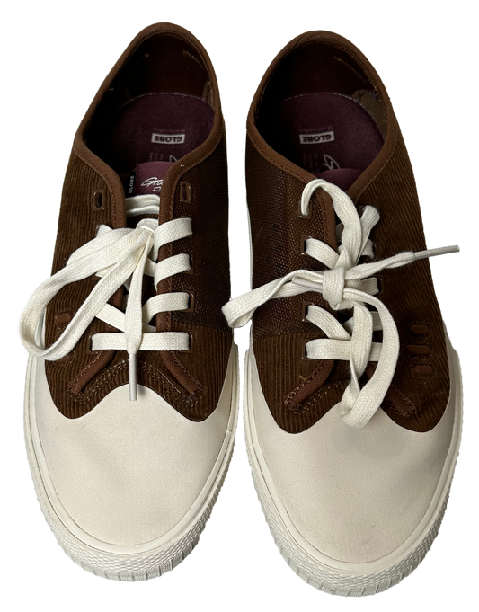 Globe Gillette Ginger Brown Corduroy Skate Shoe Size 10