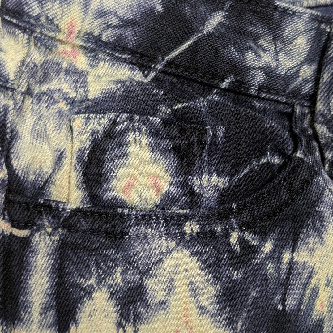 Guess Brittney Skinny Ankle Tie Dyed Jeans Size 27