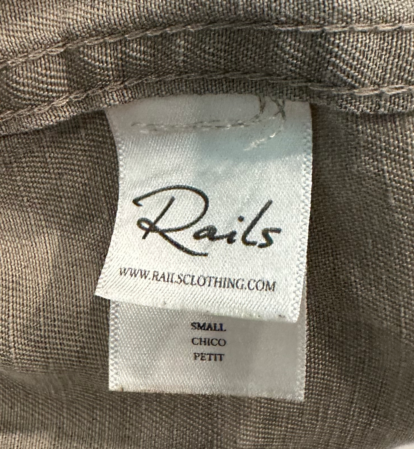 Rails Maverick Sage Camo Military/Bomber Style Jacket women's size S