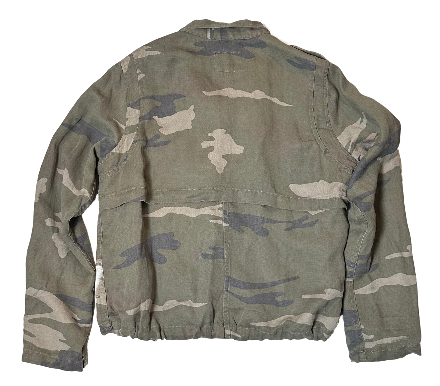 Rails Maverick Sage Camo Military/Bomber Style Jacket women's size S