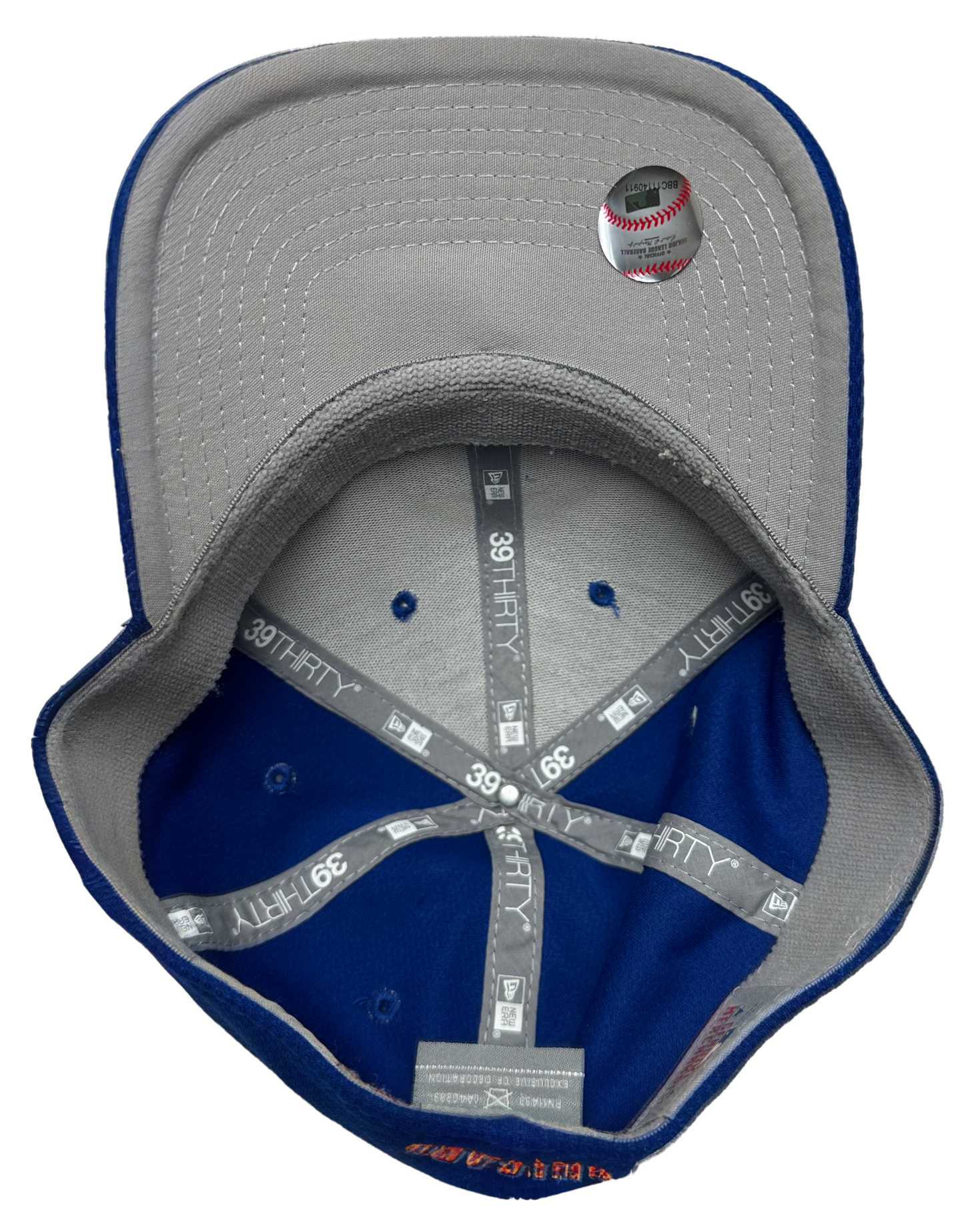 Chicago Cubs Bear Face S/M Flex Genuine Merch New Era Ball Cap