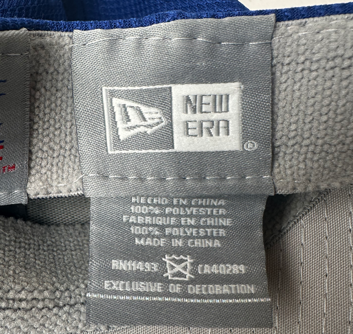 Chicago Cubs Bear Face S/M Flex Genuine Merch New Era Ball Cap