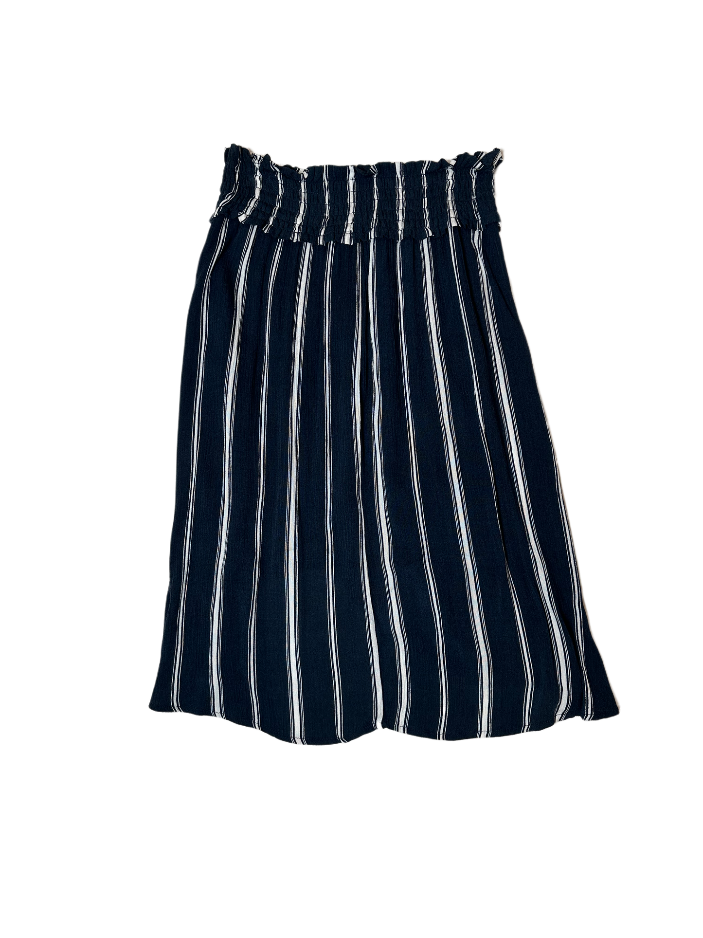 Cotton-On Short High Low Navy Blue & White Stripe Skirton lightweight fabric. Its high-low hem and elastic drawstring waistline make it the perfSkirtsCotton-On Short High Low Navy Blue & White Stripe SkirtShort High Low Navy Blue & White Stripe Skirt