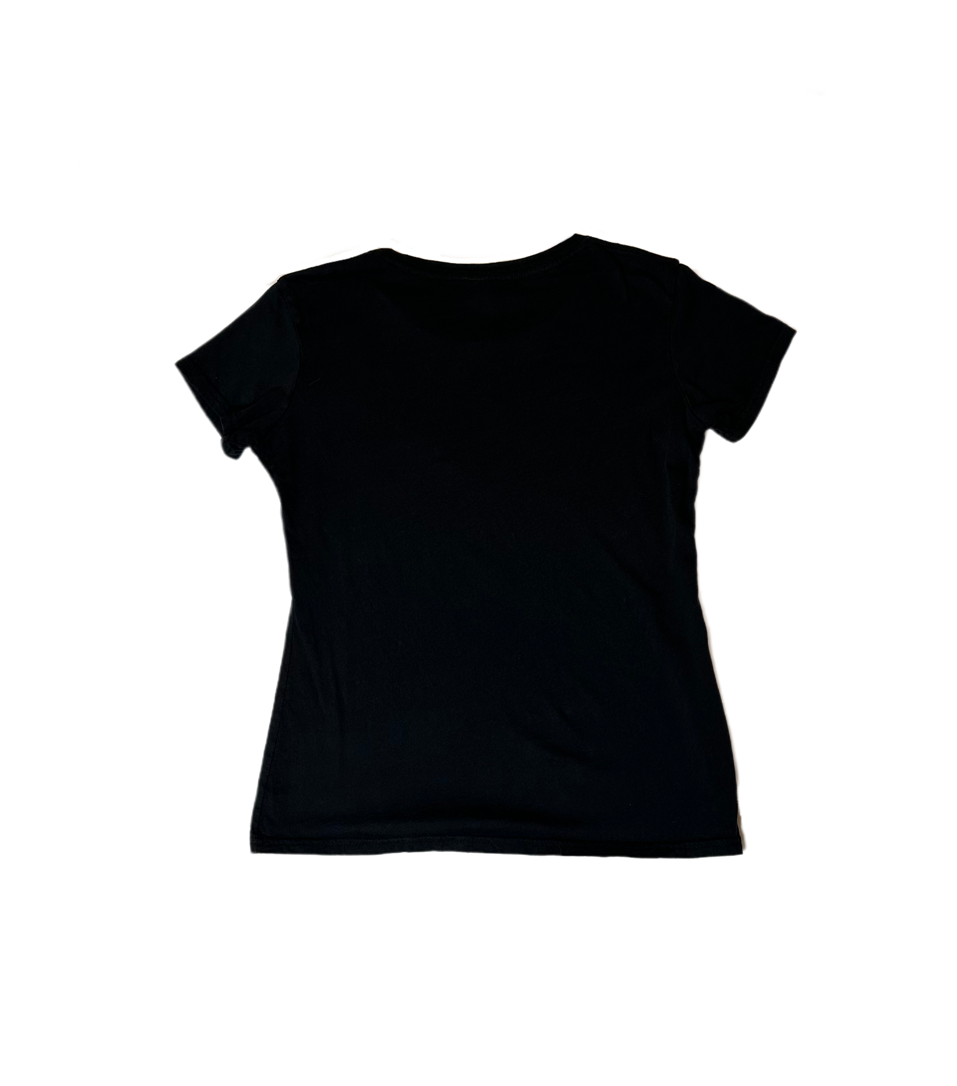 Instant Message Instant Message Black T-Shirt with White Daisy Print This comfortable style is perfect for a laid-back outfit, with its classic short sleeves, crew neck, and chShirts & TopsInstant Message Black T-Shirt with White Daisy PrintInstant Message Black