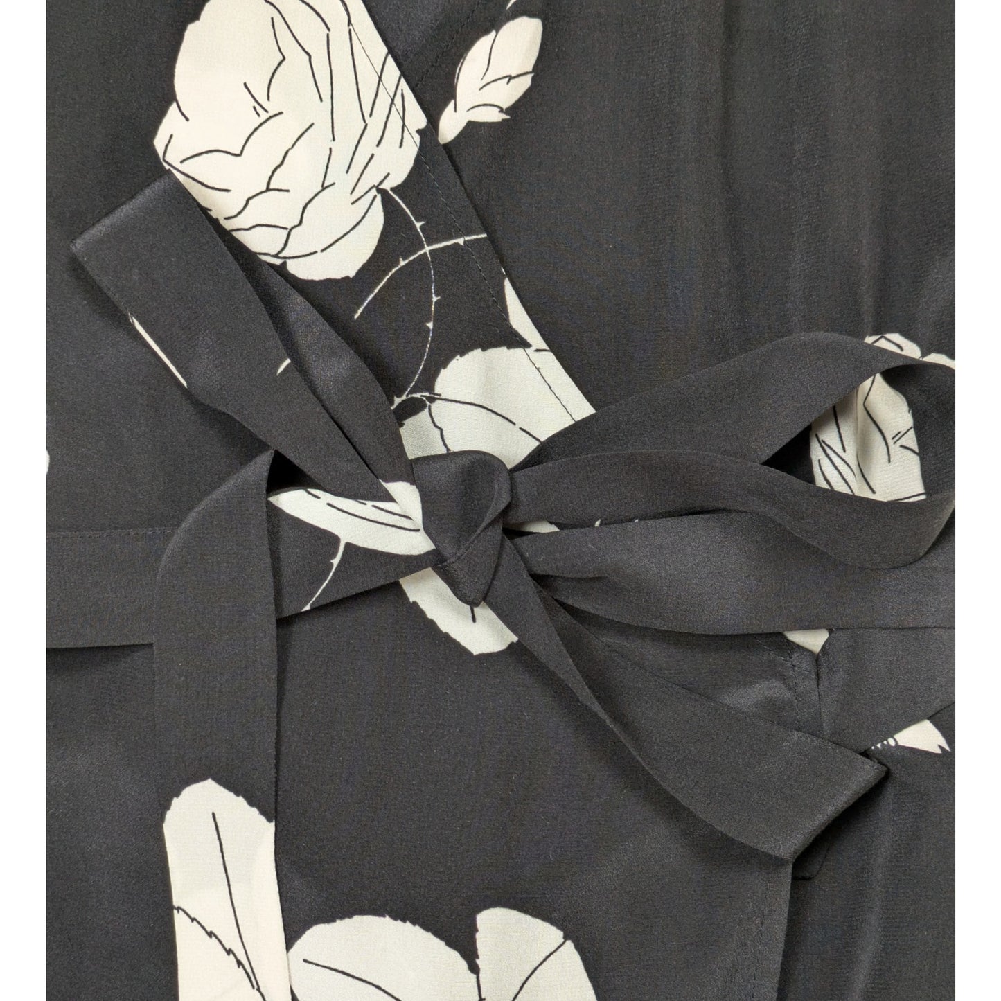 All Saints Rene Rodin Silk Floral Wrap Dress Size 2