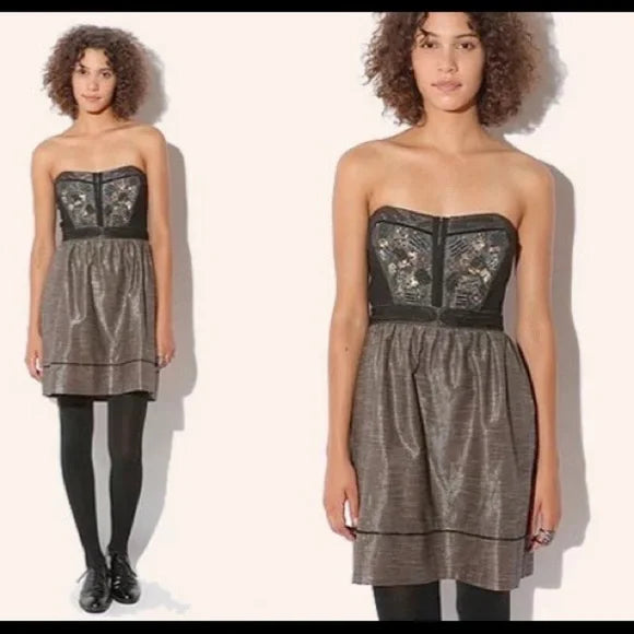 Staring at Stars Strapless Embellished Dress Size 8