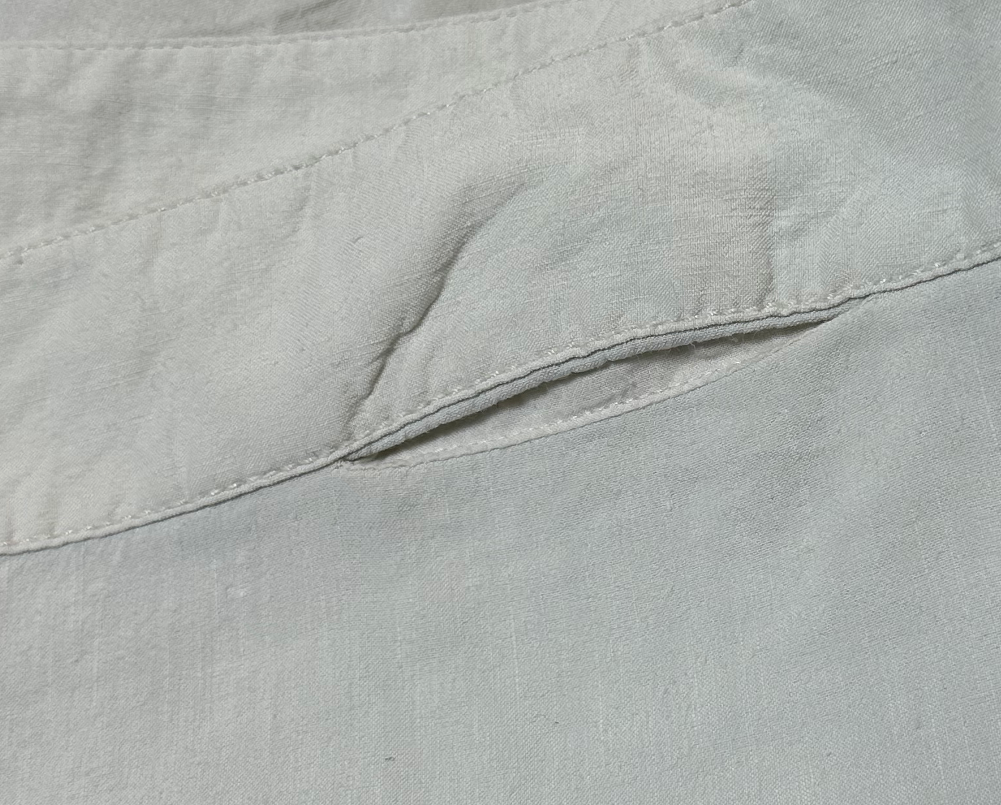 Eileen Fisher Linen Blend White Pants size Large