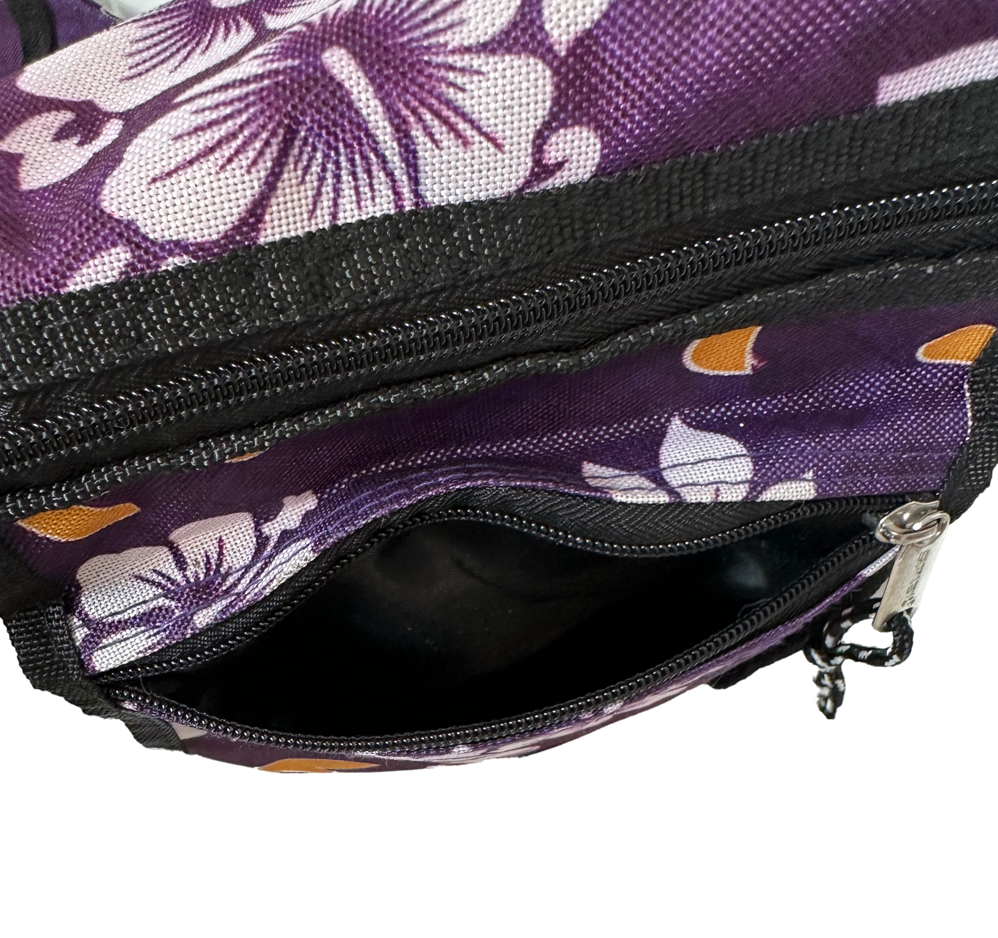 Hawaii Spirit Crossbody Bag Purple Tropical Print - EUC  Carry a piece of paradise with you wherever you go with this Hawaii Spirit Crossbody Bag in a beautiful purp