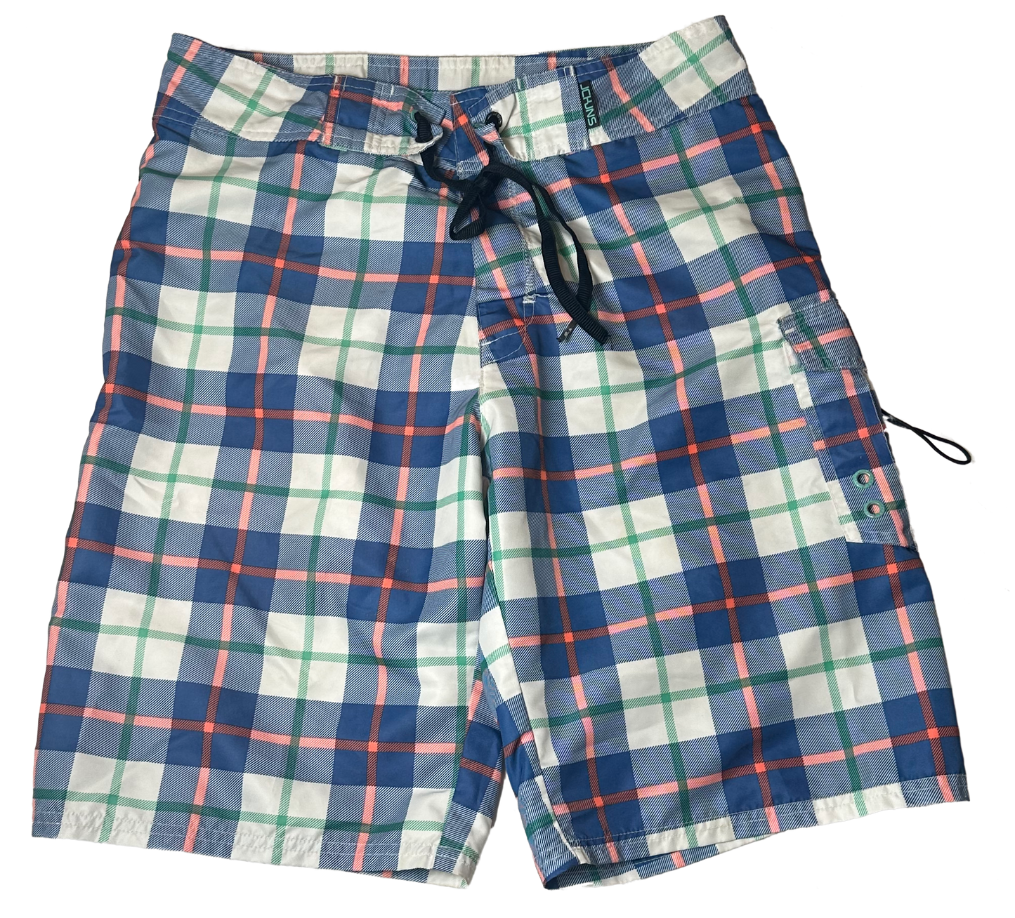 Jack & Jones Men's Plaid Swim Shorts size Medium