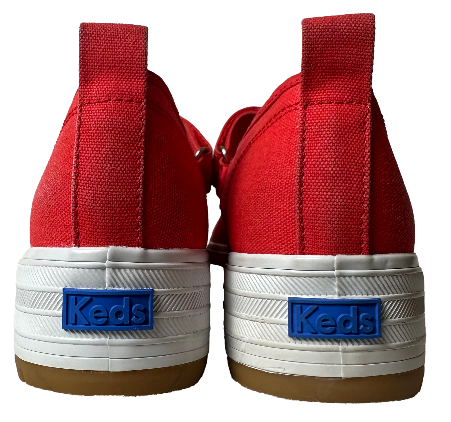 Keds Mary Jane Platform Orange Sneakers size 7.5