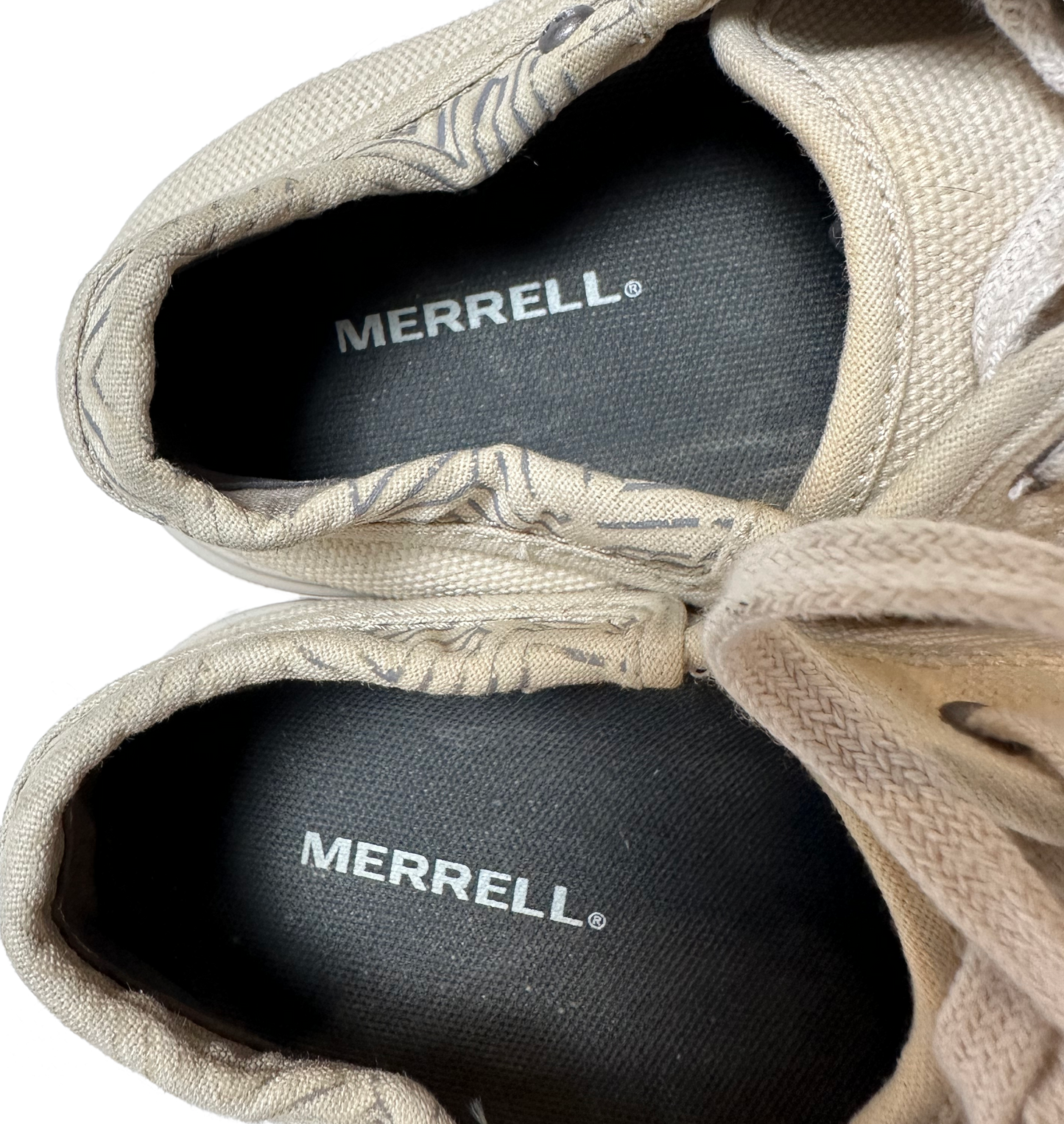 Merrell Whitecap Canvas Performance Outdoor Walking Boat Sneakers size 8 Womens