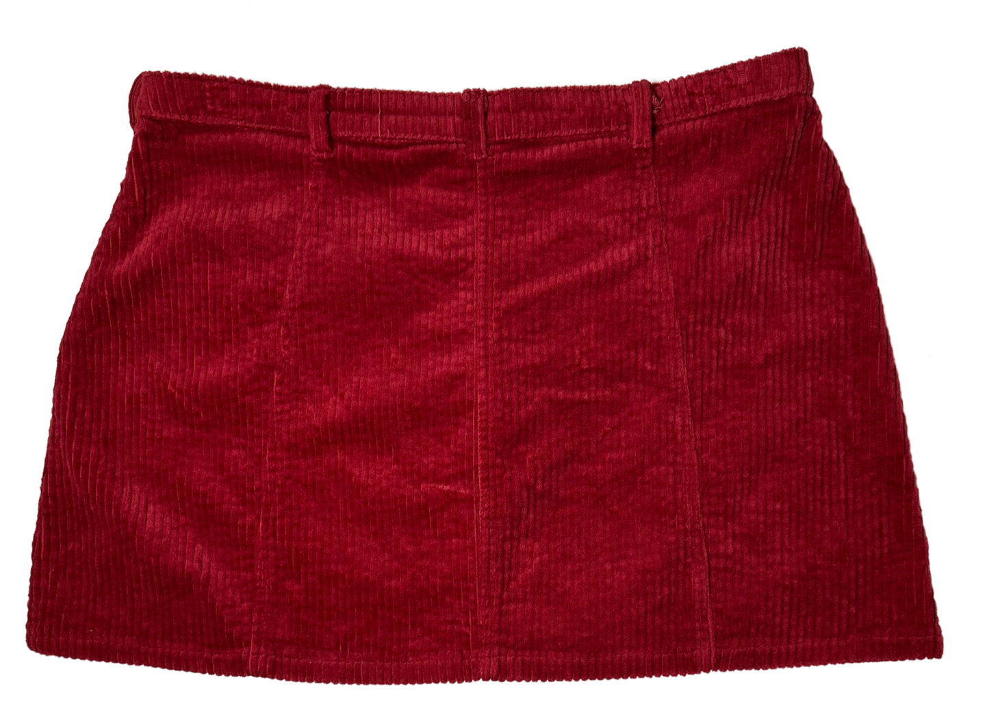 Disney Pixar Turning Red Panda Mei Corduroy Mini Snap Front Animated Skirt size XL
