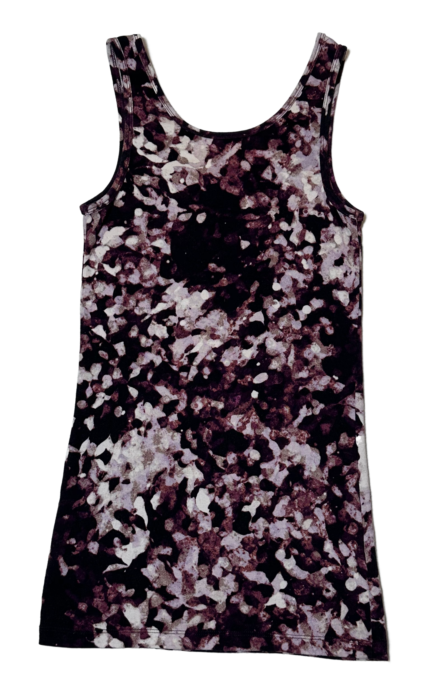 MassimoUpgrade your wardrobe with this soft and stylish Massimo tank top! Featuring a striking water color design, the top blends shades of light and dark plum for an eye-cShirts & TopsMassimo Plum Water Color Soft Tank TopMassimo Plum Water Color Soft Tank Top