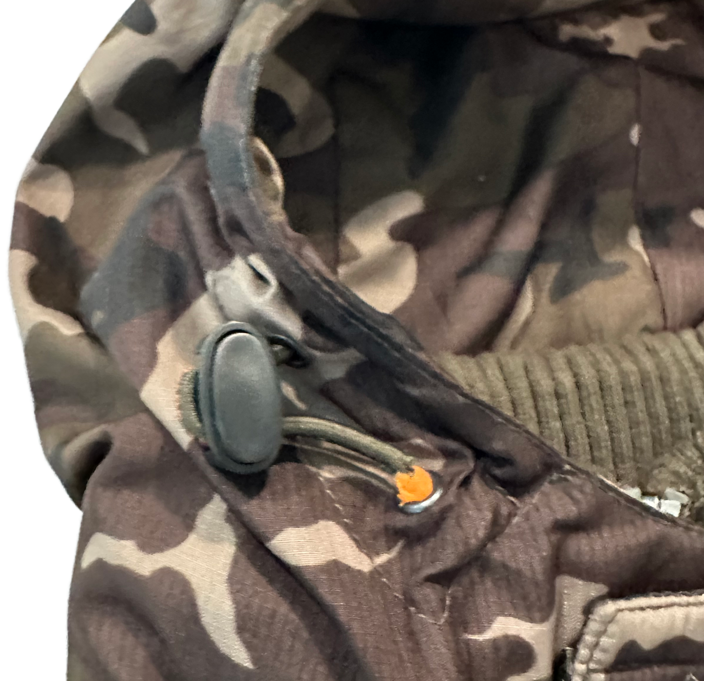 Superdry Japan Camo Mesh Lined Long Sleeve Hooded Windcheater Mens size Medium
