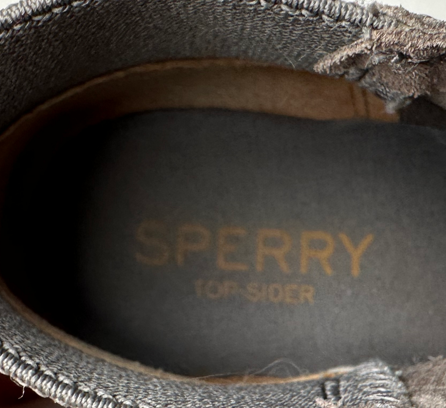 Sperry Women's Grey Maya Lani Suede Chelsea Ankle Boots