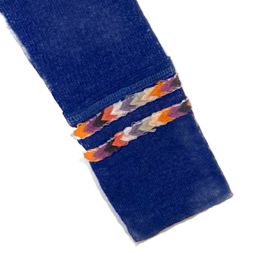 We The Free Blue Thermal with Colorful Trim Size P Small