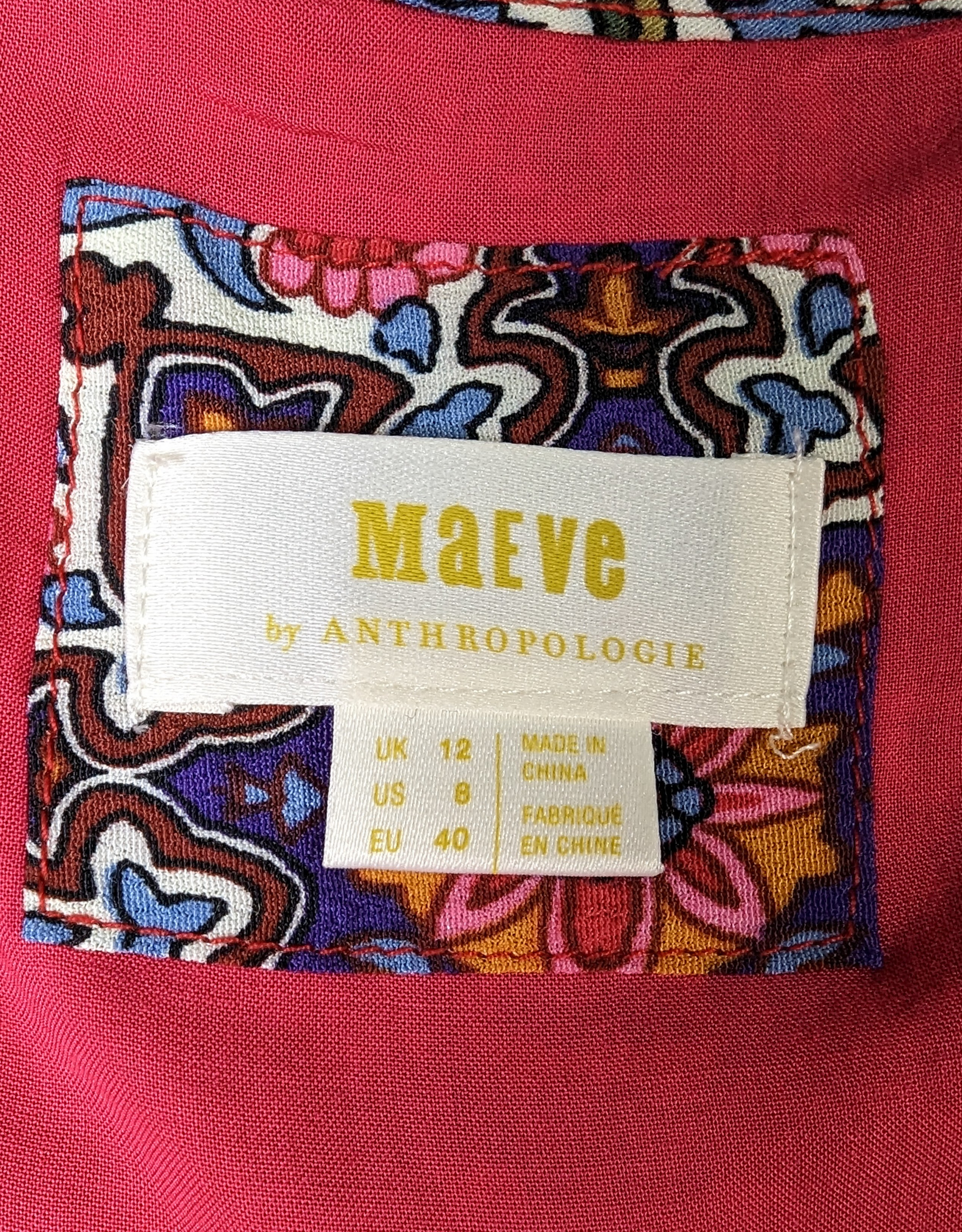 Maeve by Anthropologie "Violette" Print Dress with Handkerchief hem This Maeve dress is the perfect choice for special occasions or everyday wear. Featuring a sleeveless design, gorgeous colorful Persian floral print and handkerchief