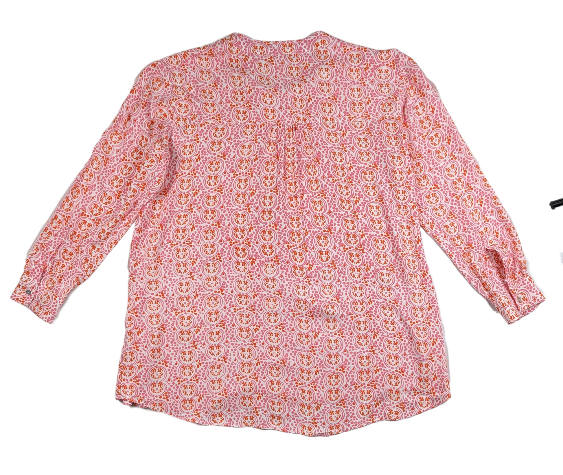 Rock Flower Paper Pink and Orange Floral Tunic The color combo of pink and orange is stunning!  Throw this tunic over your suit, or pair with white pants for the perfect summer style!Womens TopsRock Flower Paper TunicRock Flower Paper Tunic