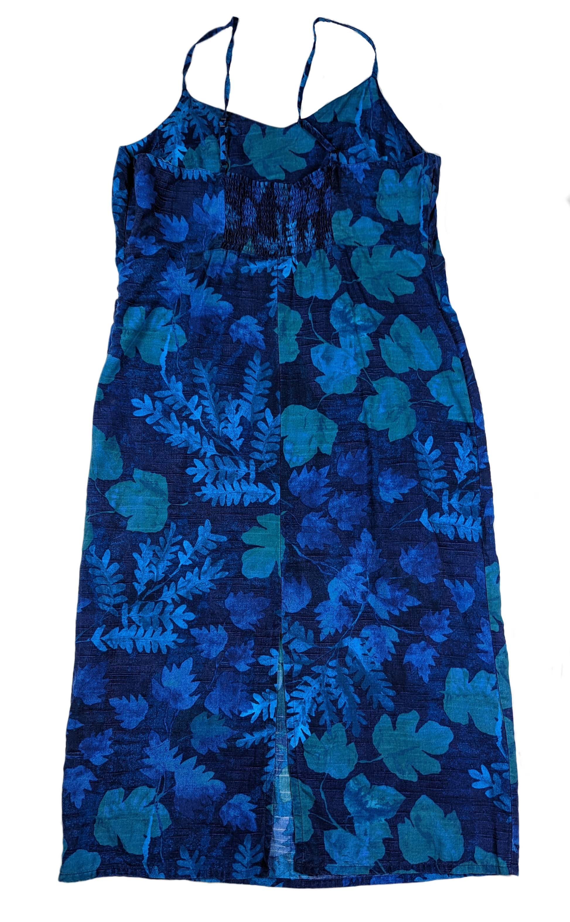 Marks & Spencer Blue Botanical Print Sleeveless dressThis stunning St. Michael From Marks & Spencer dress has got it all-- flirty blue leaf print, silky-smooth Tencel fabric, and a seriously stylish straight fit. PMarks & Spencer DressDresses