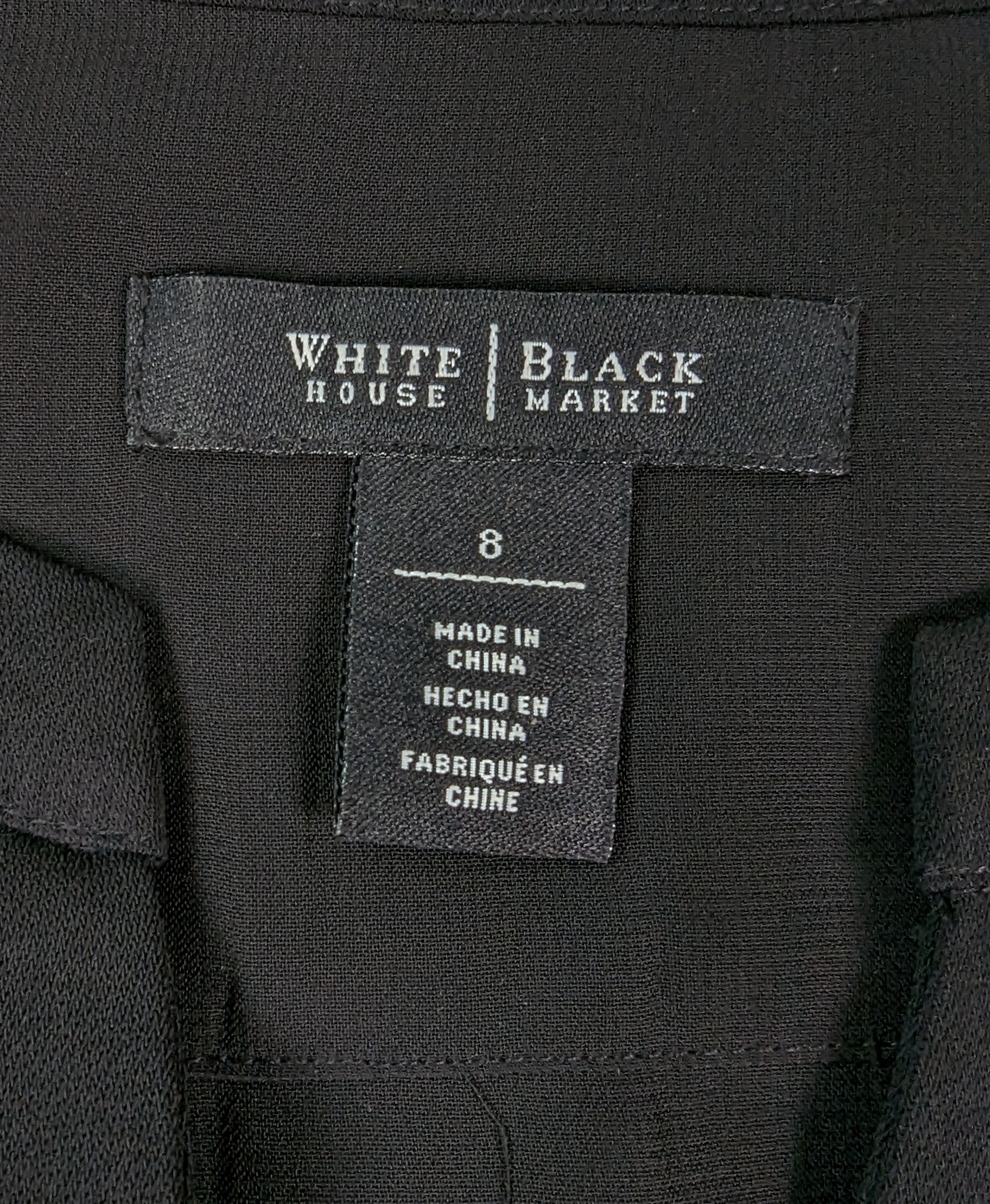 White House Black Market Shirt Dress with laser-cut bodice This stylish White House/Black Market shirt dress is perfect for any occasion. Its laser cut bodice adds a unique edge to the classic black design, while the belted White House/Black Market Shirt DressDresses