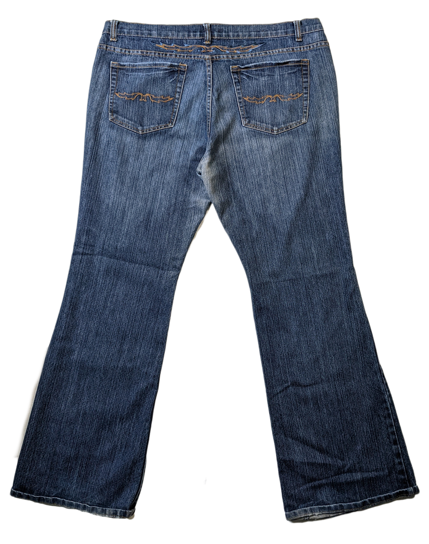 Bogari JeansMedium wash with unique stitching in the back.Denim JeansBogari JeansBogari Jeans
