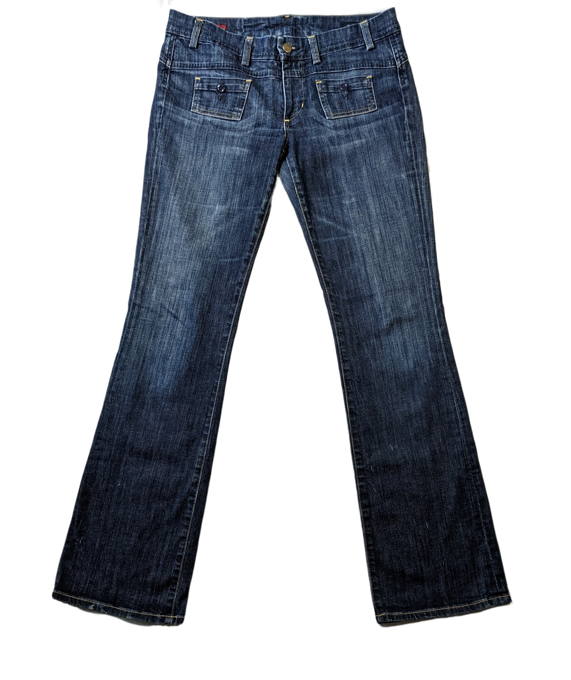 Citizens of HumanityKelly stretch, low waist jeans that look great with sneakers or heels!Denim JeansCitizens of Humanity Kelly Low-waist, Bootcut Stretch JeansCitizens