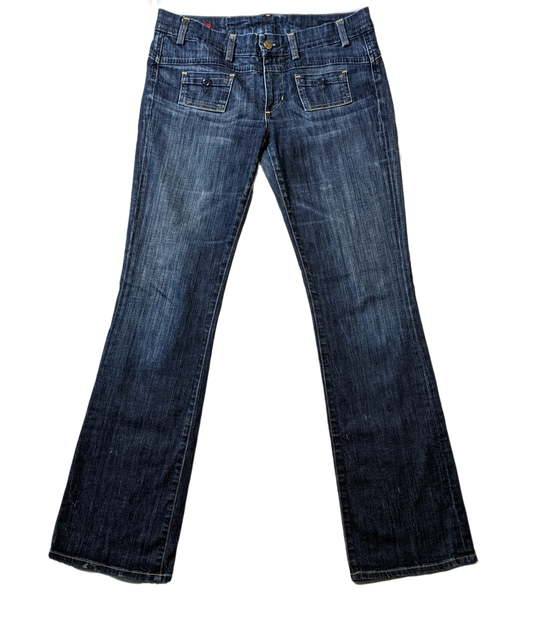 Citizens of HumanityKelly stretch, low waist jeans that look great with sneakers or heels!Denim JeansCitizens of Humanity Kelly Low-waist, Bootcut Stretch JeansCitizens